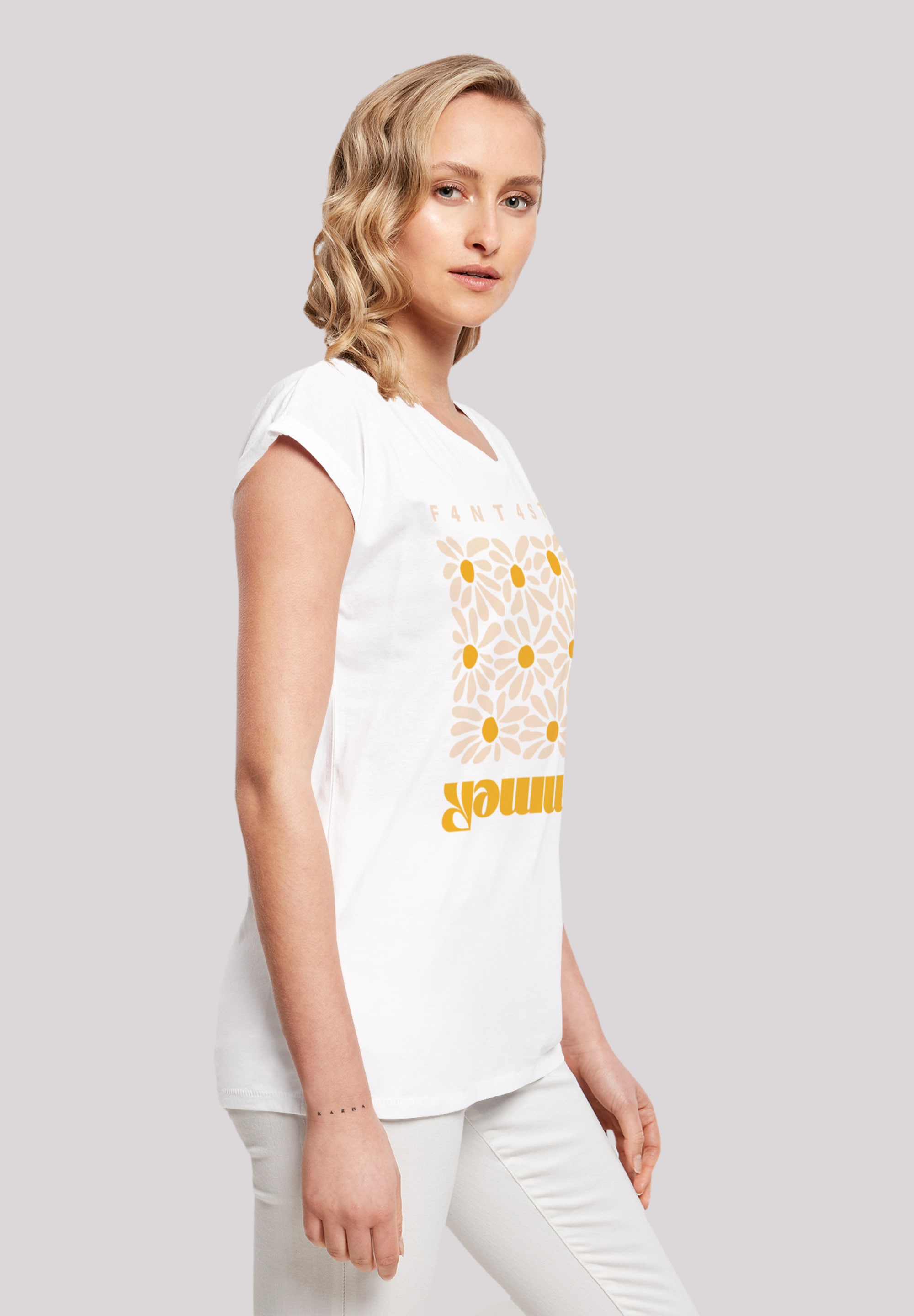 F4NT4STIC T-Shirt »Summer Sunflower«, Print