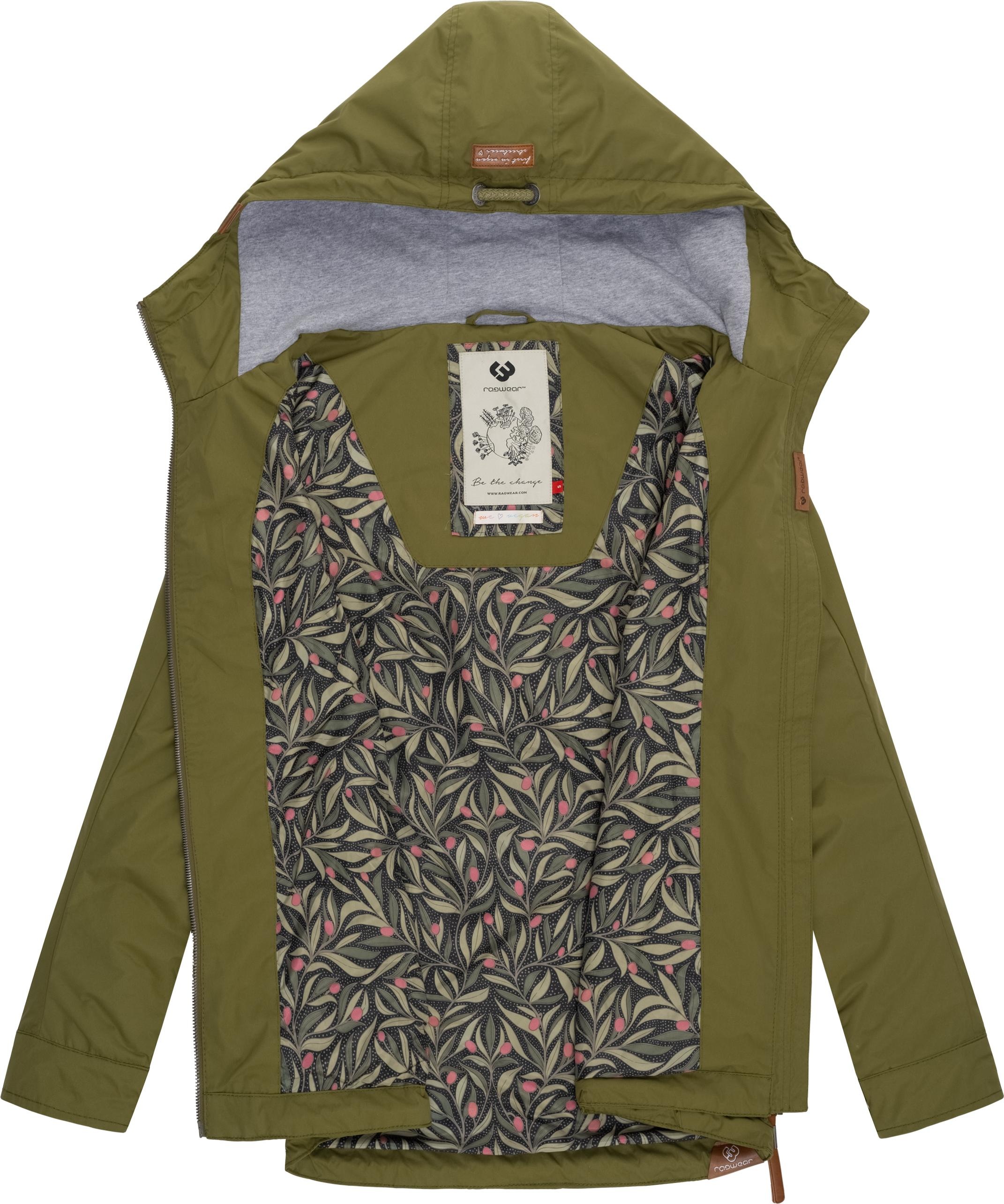 Outdoorjacke Ragwear großer Kapuze mit BAUR für | stylische kaufen »Zuzka«, mit Kapuze, Übergangsjacke