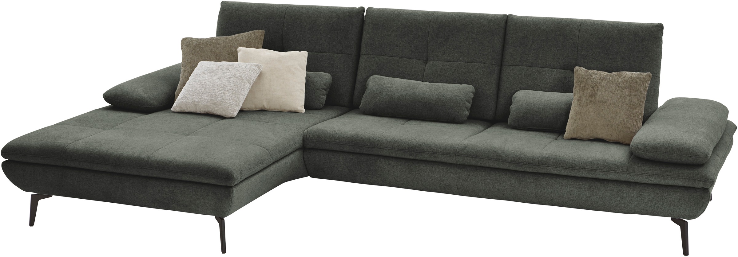 Die PlanBar Ecksofa »MP-IN23002 L-Form«, (2 St.), wahlweise mit Armteil- und Sitztiefenverstellung