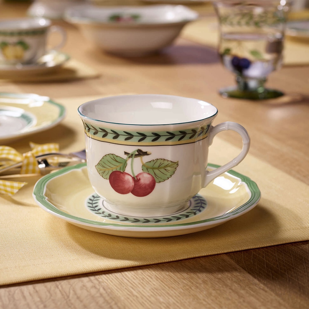 Villeroy & Boch Untertasse »Suppenuntertassen French Garden Fleurence ø 17 cm 6er Set bunt«