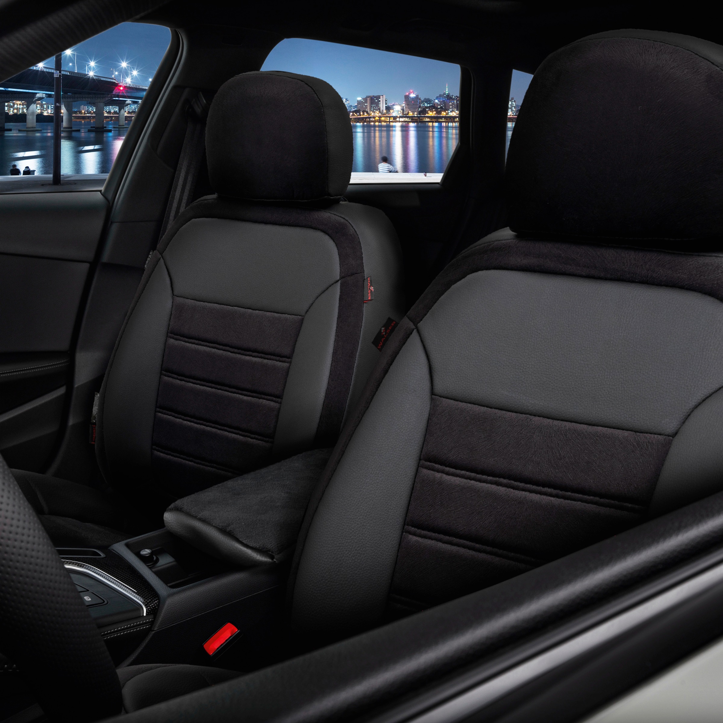 Passform Sitzbezug Aversa für Audi A4 2015-Heute, 2
