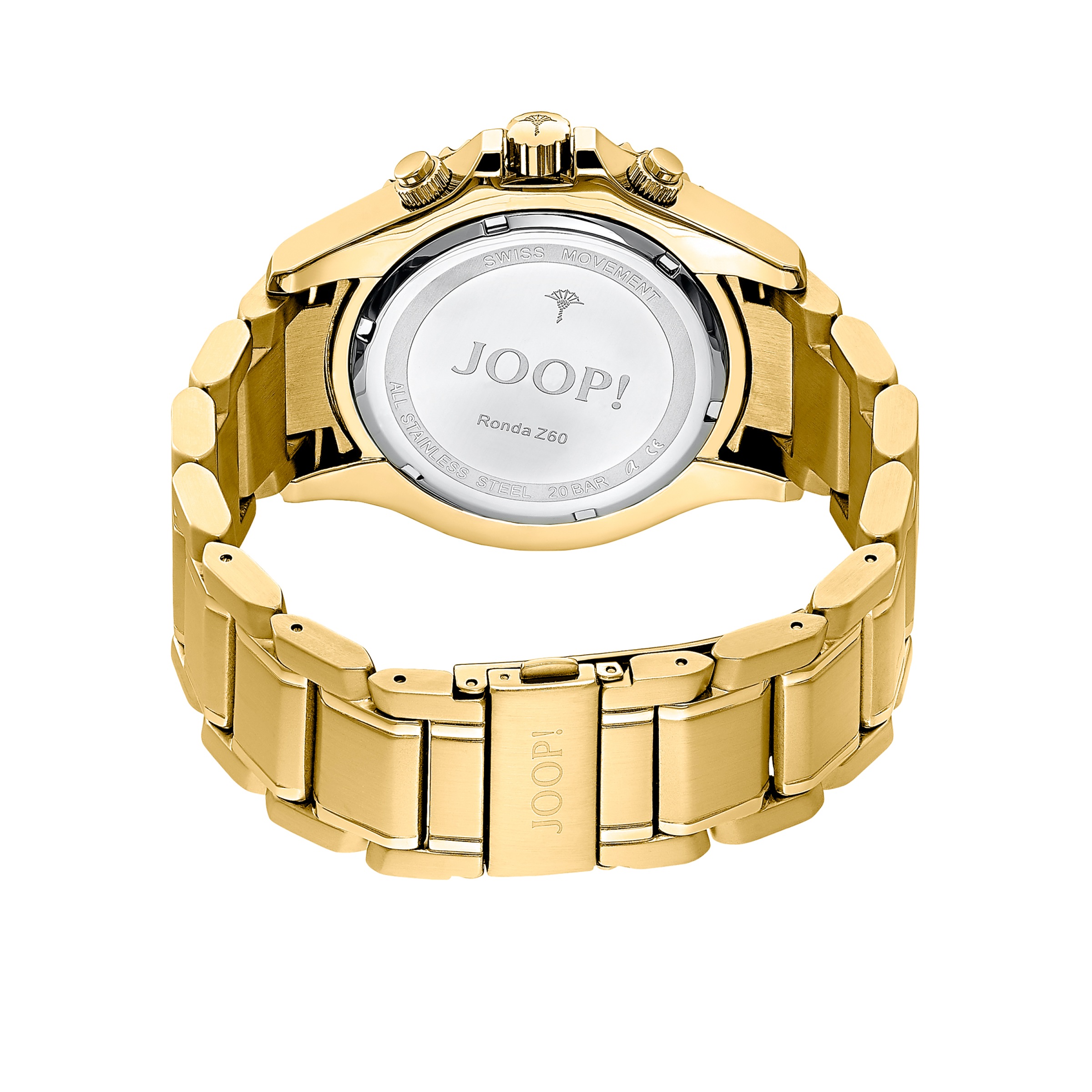 JOOP! Chronograph, Quarzuhr, Armbanduhr, Herrenuhr, Edelstahlarmband, analog