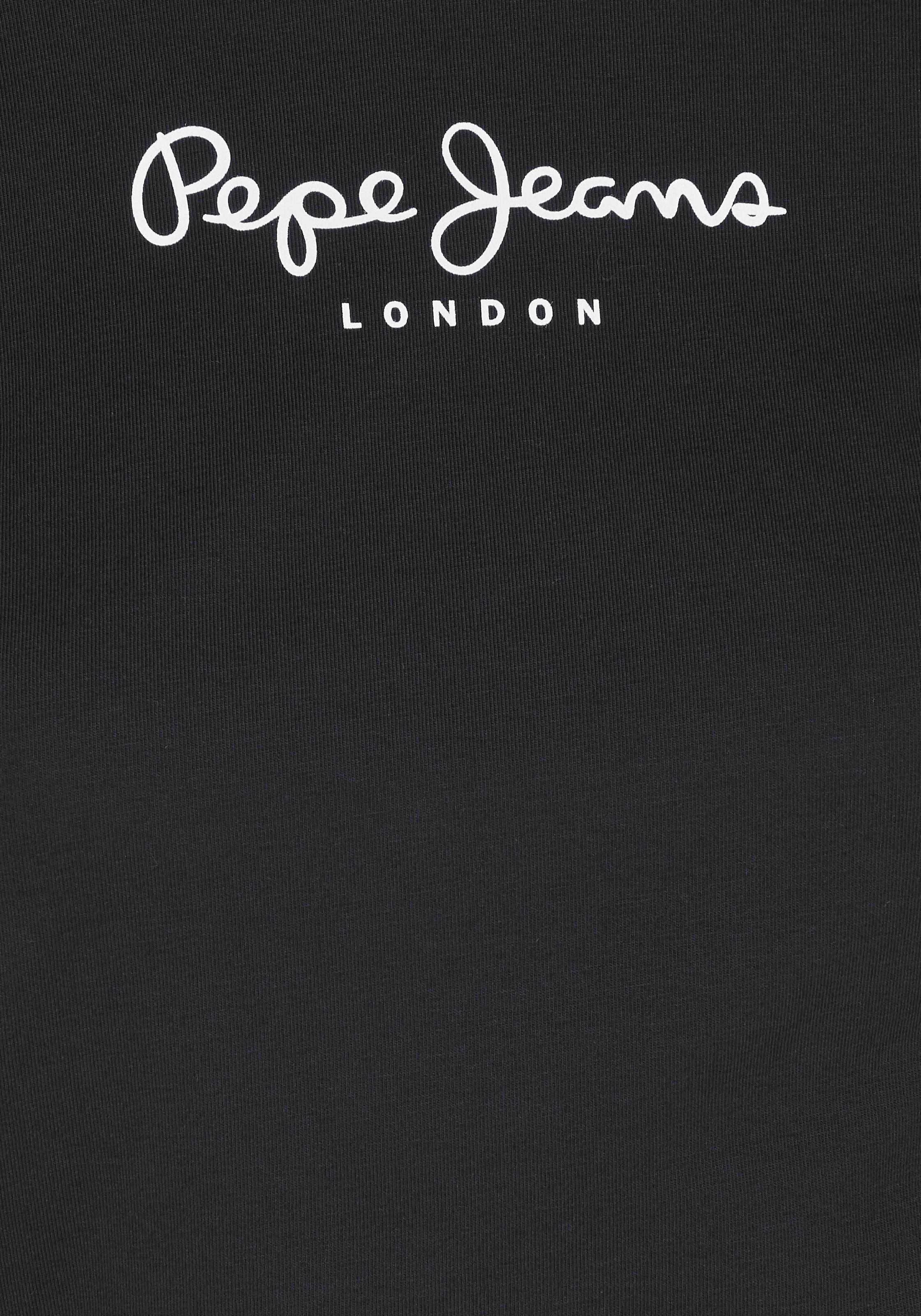 Pepe Jeans Langarmshirt »NEW VIRGINA L/S«, mit Logo-Print