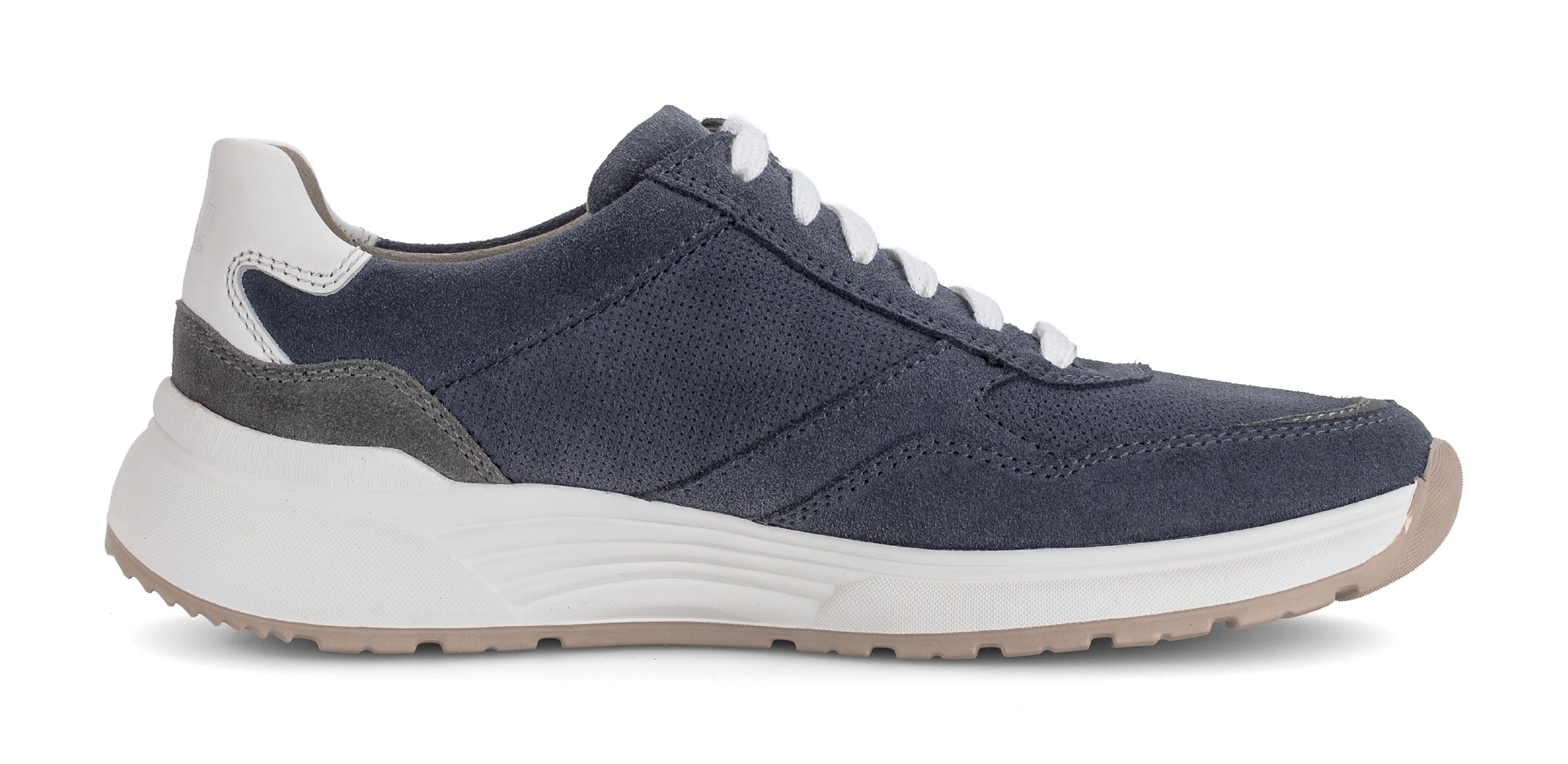 Pius Gabor Sneaker  , Freizeitschuh, Halbschuh, Schnürschuh mit Kontrastbesätzen, G-Weite