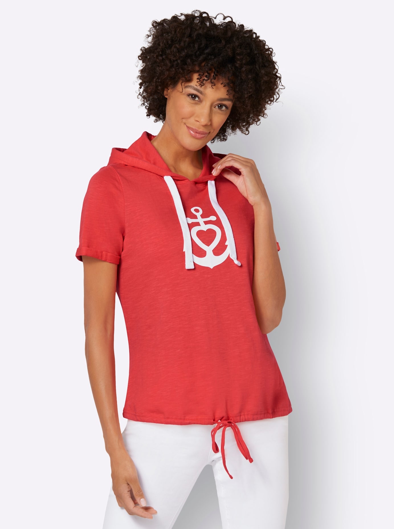 Casual Looks Kapuzenshirt "Shirt" 1 Stk. tlg. günstig online kaufen