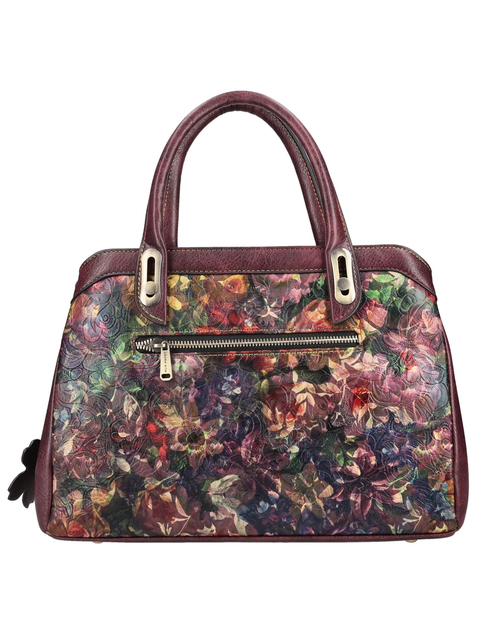LAURA VITA Henkeltasche »LAURA VITA Taschen Lederimitat/Textil«
