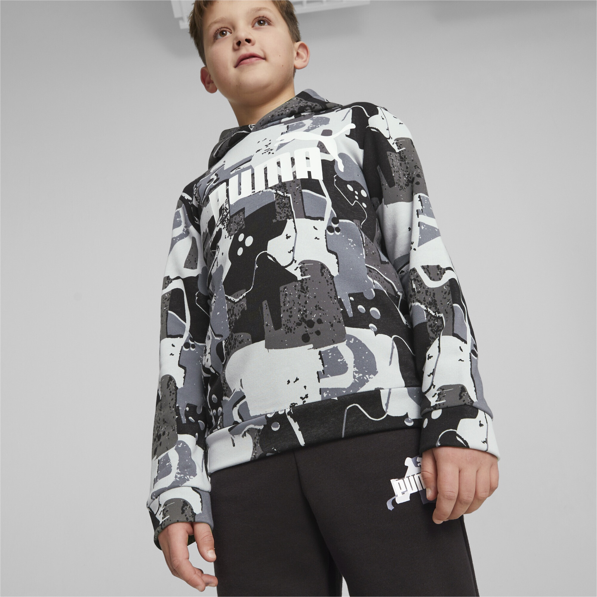 PUMA Sweatshirt »Essentials+ Street Art Printed Hoodie Jugendliche«