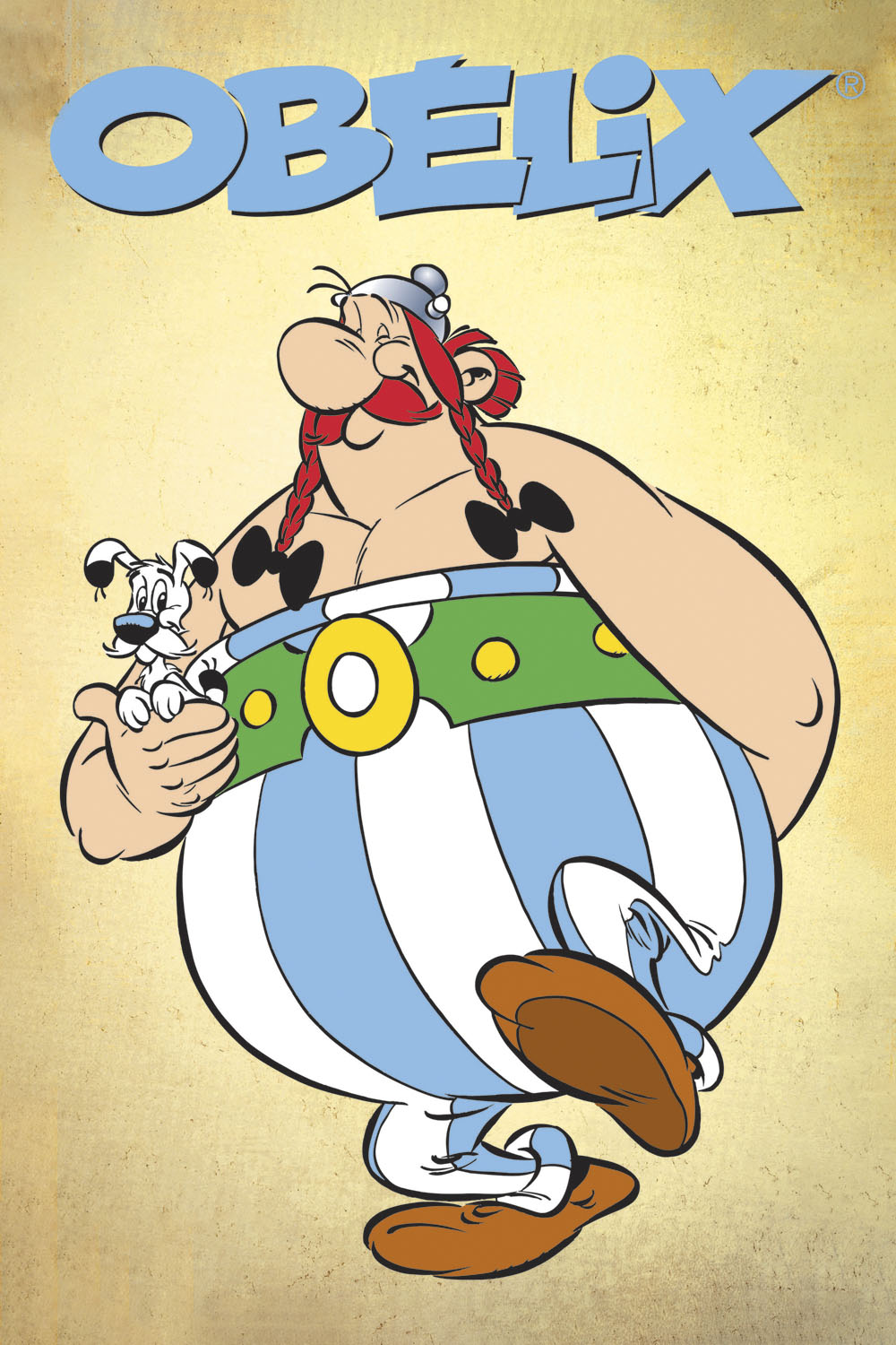 LuckyLinde Leinwandbild "Obelix und Idefix" Fantasy Figuren Film Filmfiguren 1 Stk. tlg. Canvasbild Wanddeko Bild zum Film "Kampf der Häuptlinge"