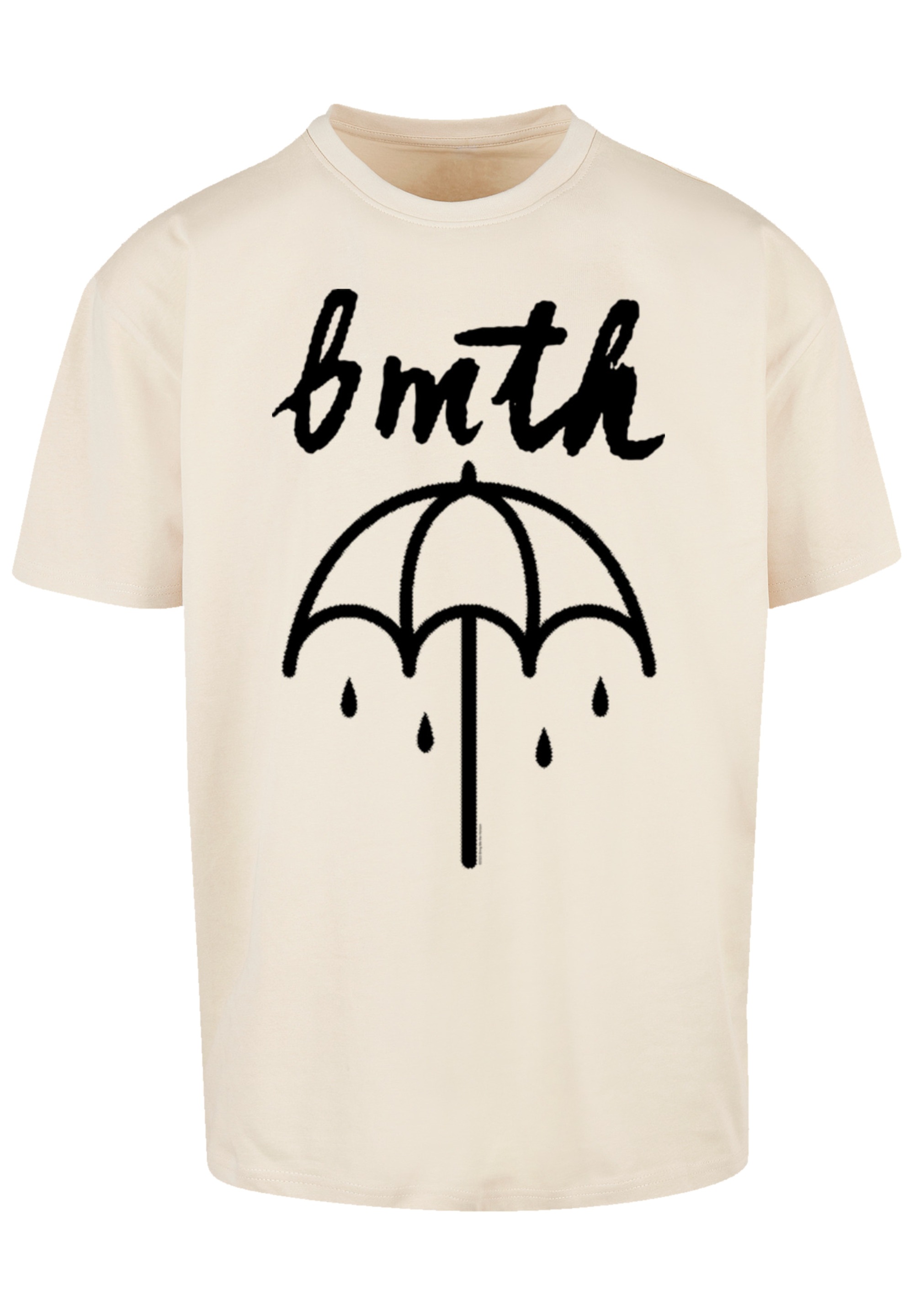 F4NT4STIC T-Shirt »BMTH Metal Band Umbrella«, Premium Qualität, Rock-Musik, Band
