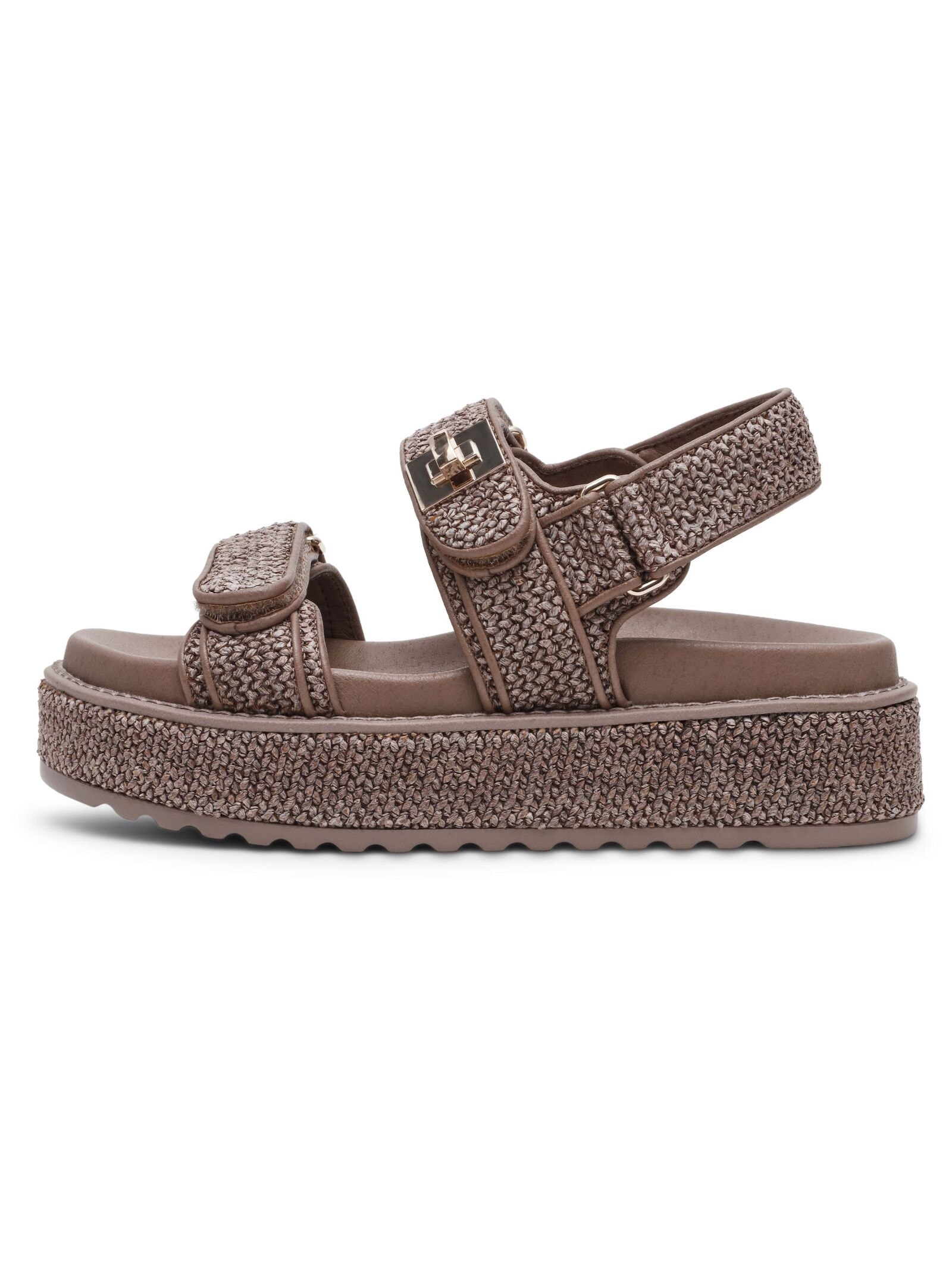 STEVE MADDEN Plateausandaletten »STEVE MADDEN Sandalen Textil«