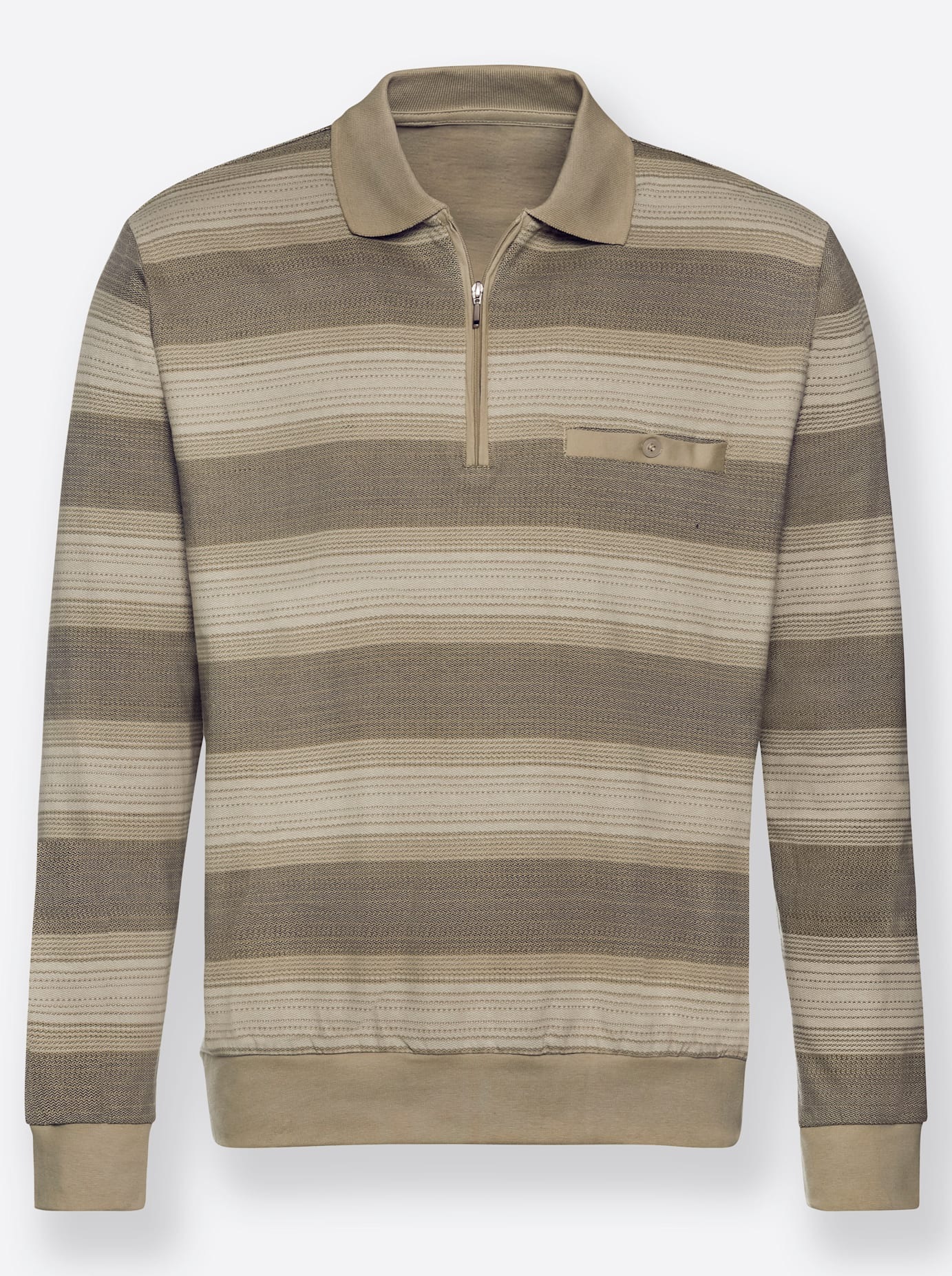 Marco Donati Poloshirt »Langarm-Shirt«, (1 tlg.)