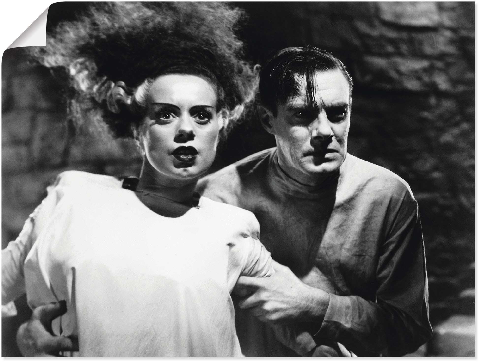 Artland Poster "Frankensteins Braut" Stars 1 Stk. tlg. als Alubild, Leinwan günstig online kaufen