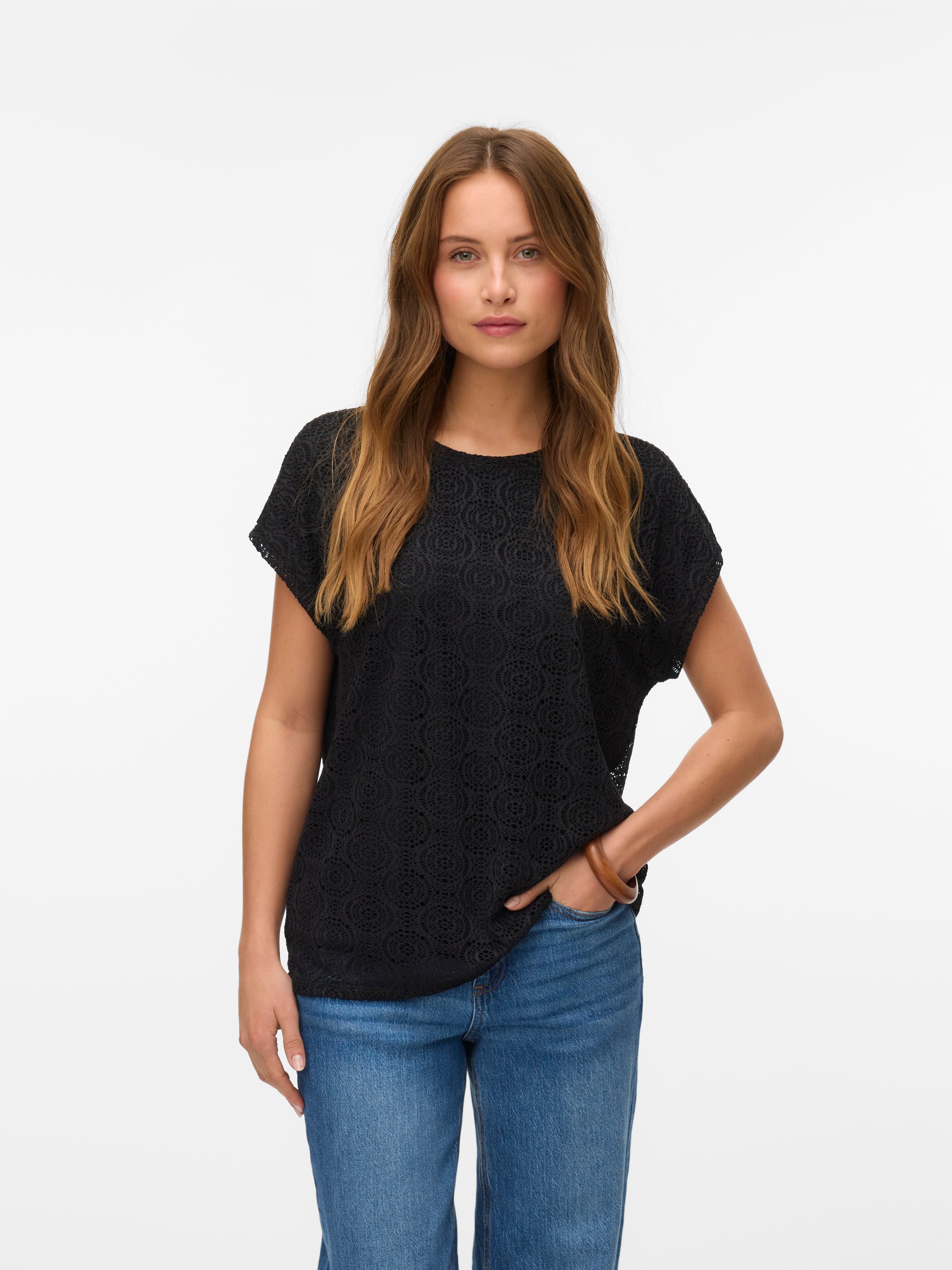 Vero Moda T-Shirt "VMMAYA AVA SS TOP JRS VO" günstig online kaufen