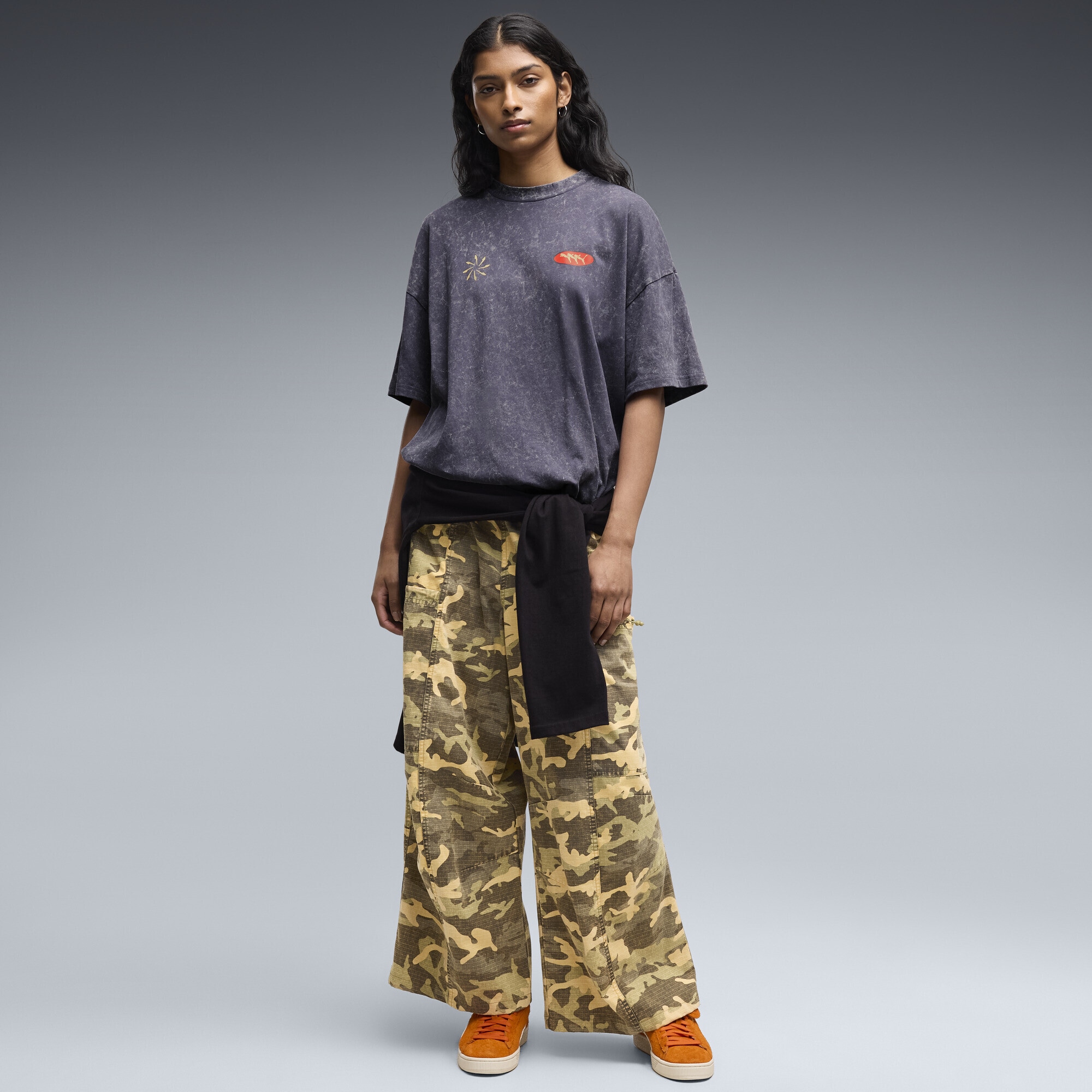 PUMA T-Shirt »FUTURE.PUMA.ARCHIVE Washed Oversized Graphic T-Shirt Damen«