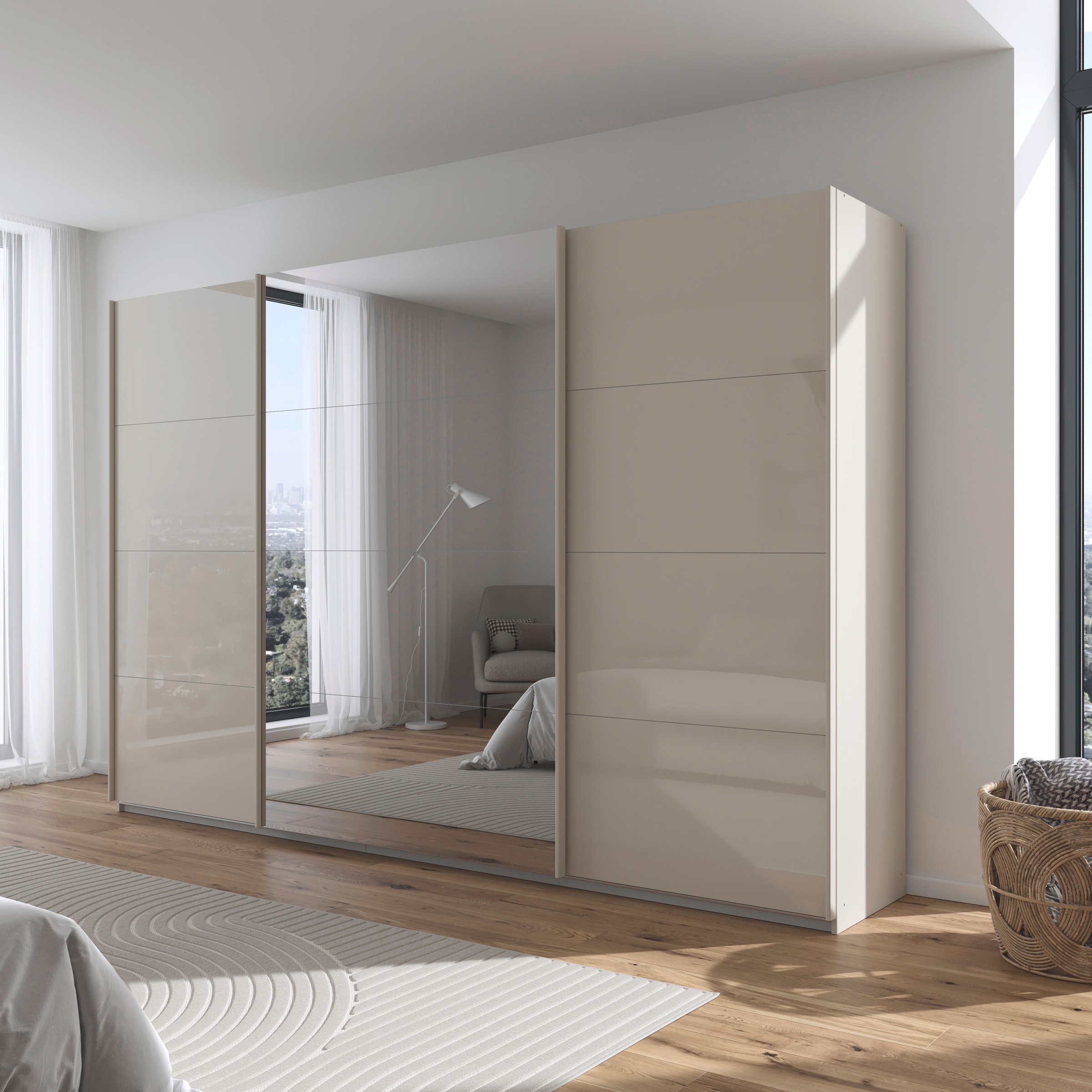 OTTO home Schwebetürenschrank "Kleiderschrank Kleiderschränke Schrank Garde günstig online kaufen