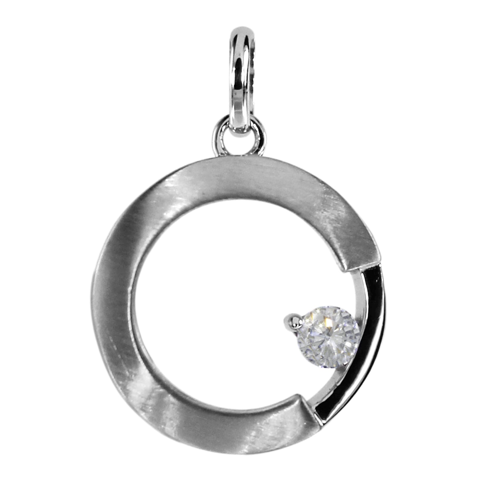 Ostsee-Schmuck Adele Pendant White Silver 925