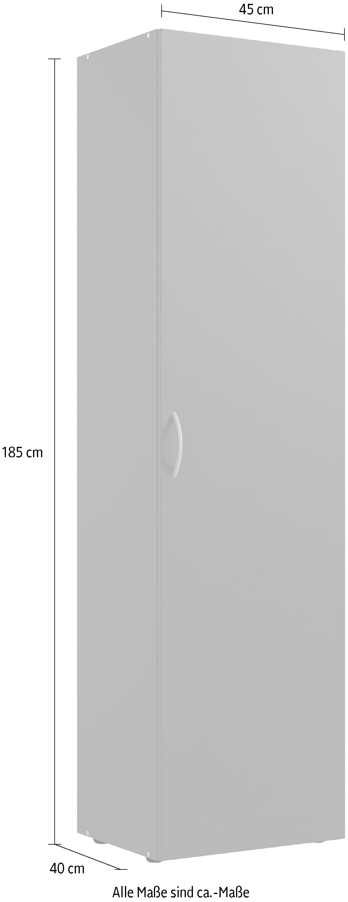 Wimex Kleiderschrank »Multiraumkonzept idealer Schrank dein Zuhause«, (kombinierbares Schranksystem mit vielen Serienmodellen), Schlafzimmerschrank Garderobe Bestseller