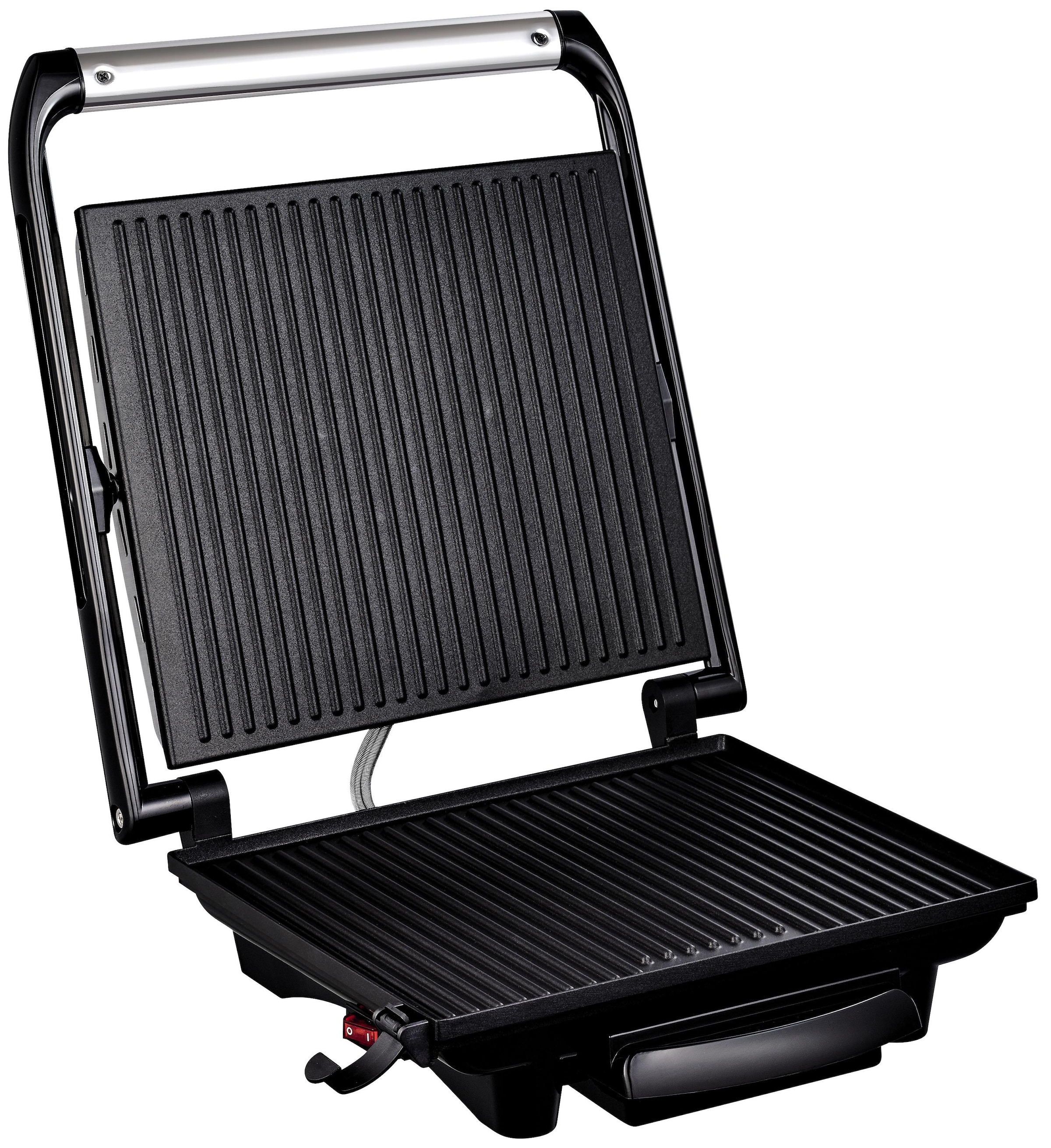 Tefal Kontaktgrill »GC241D Inicio«, 2000 W, fettarmes Grillen, gerillte Grillplatten antihaftbeschichtet, wenig Öl