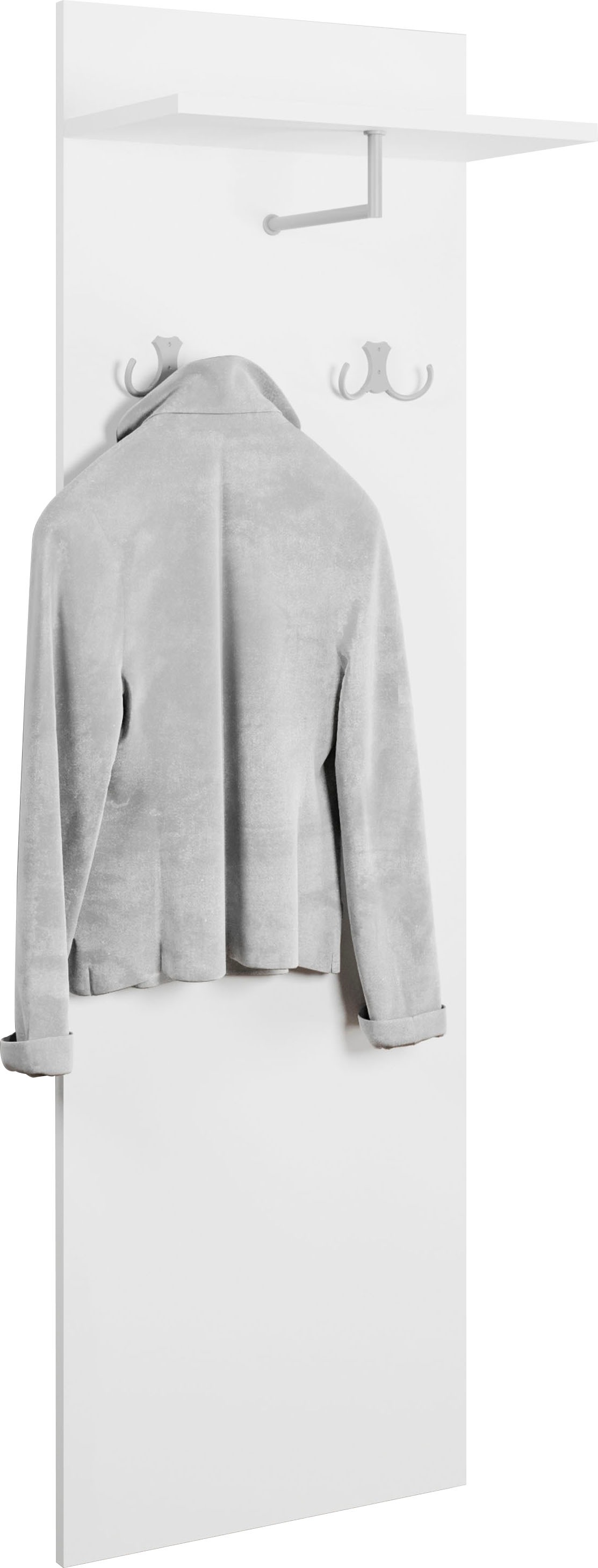 OTTO home Garderobenpaneel "Paris" 1 Stk. tlg. Wandgarderobe mit Doppelhake günstig online kaufen