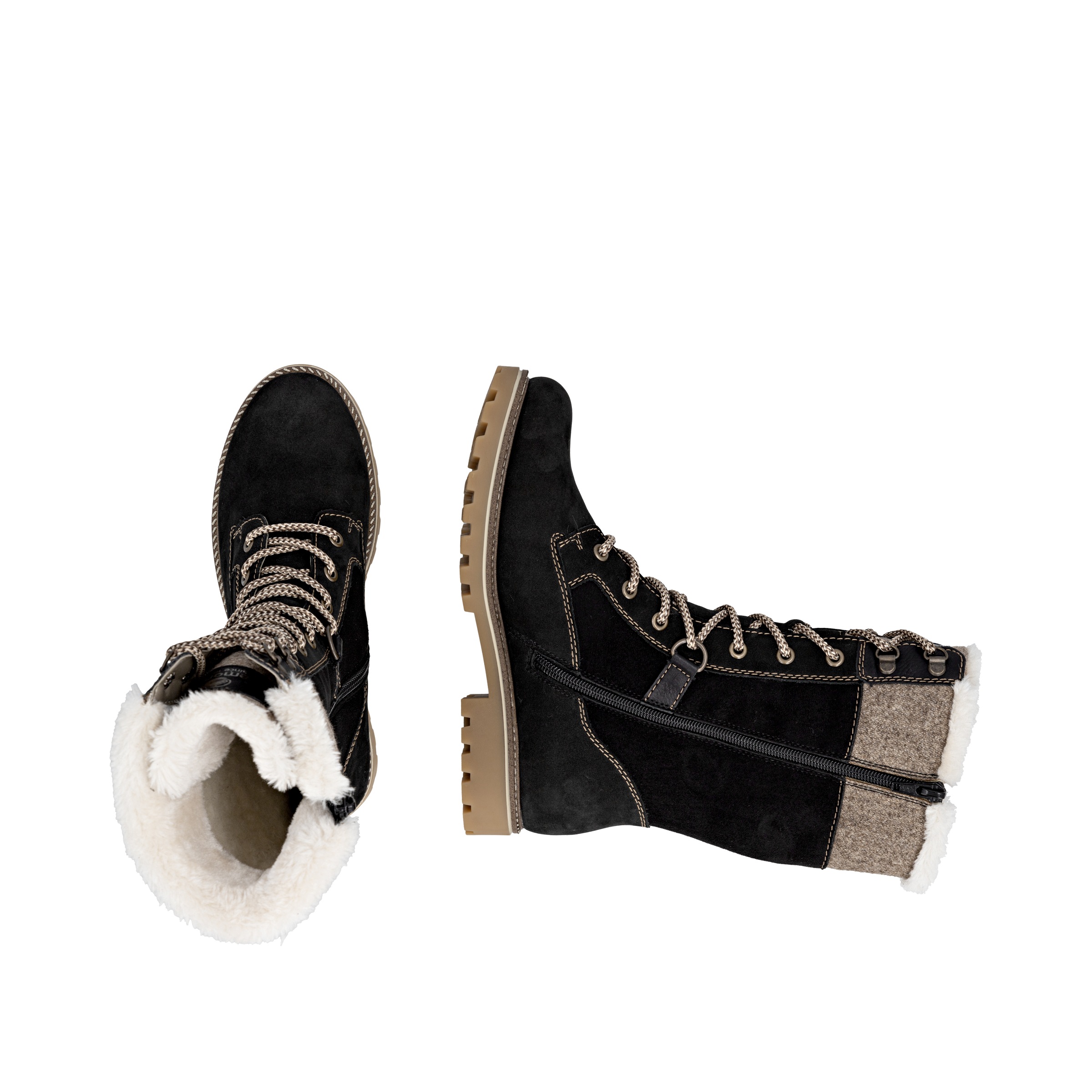 Remonte Winterstiefel, Schnürboots, Stiefelette mit wasserabweisender Tex-Ausstattung