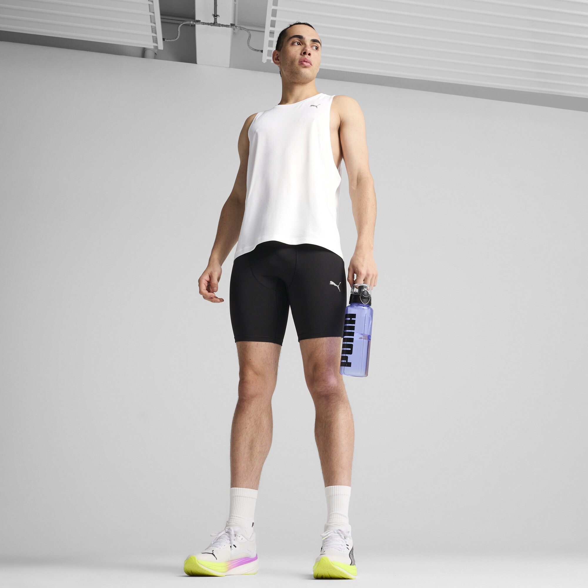 PUMA Laufshorts »RUN FOUNDATION 8" Radlerhose Herren«