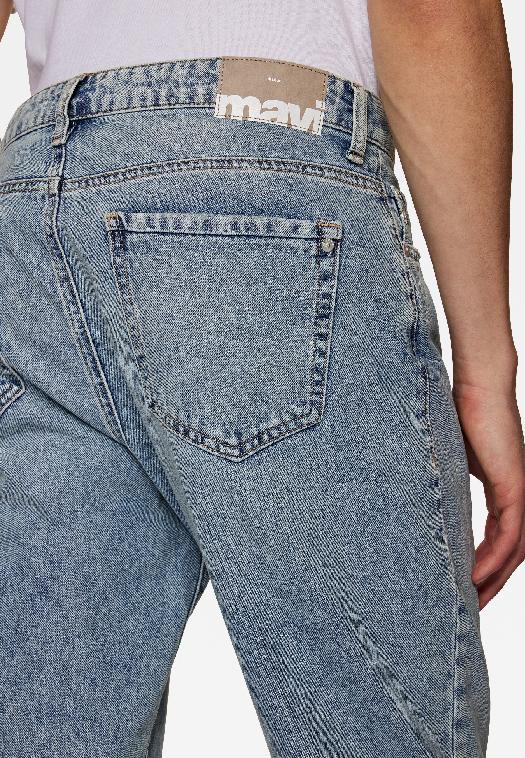Mavi Weite Jeans »LUKA«, Tapered Leg Pants