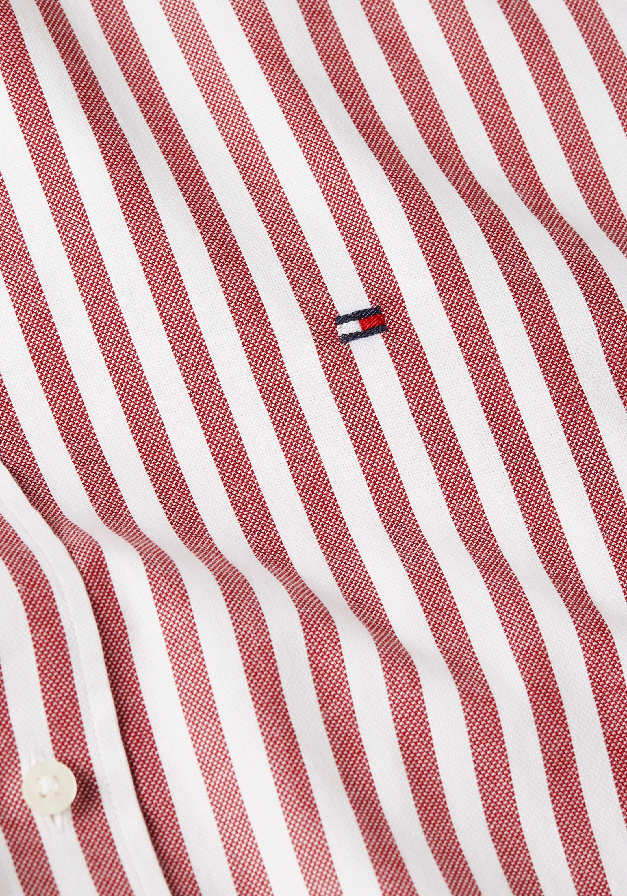 Tommy Hilfiger TAILORED Langarmhemd »CL-W ROYAL OXF STRIPE RF SHIRT«, mit Button-down-Kragen
