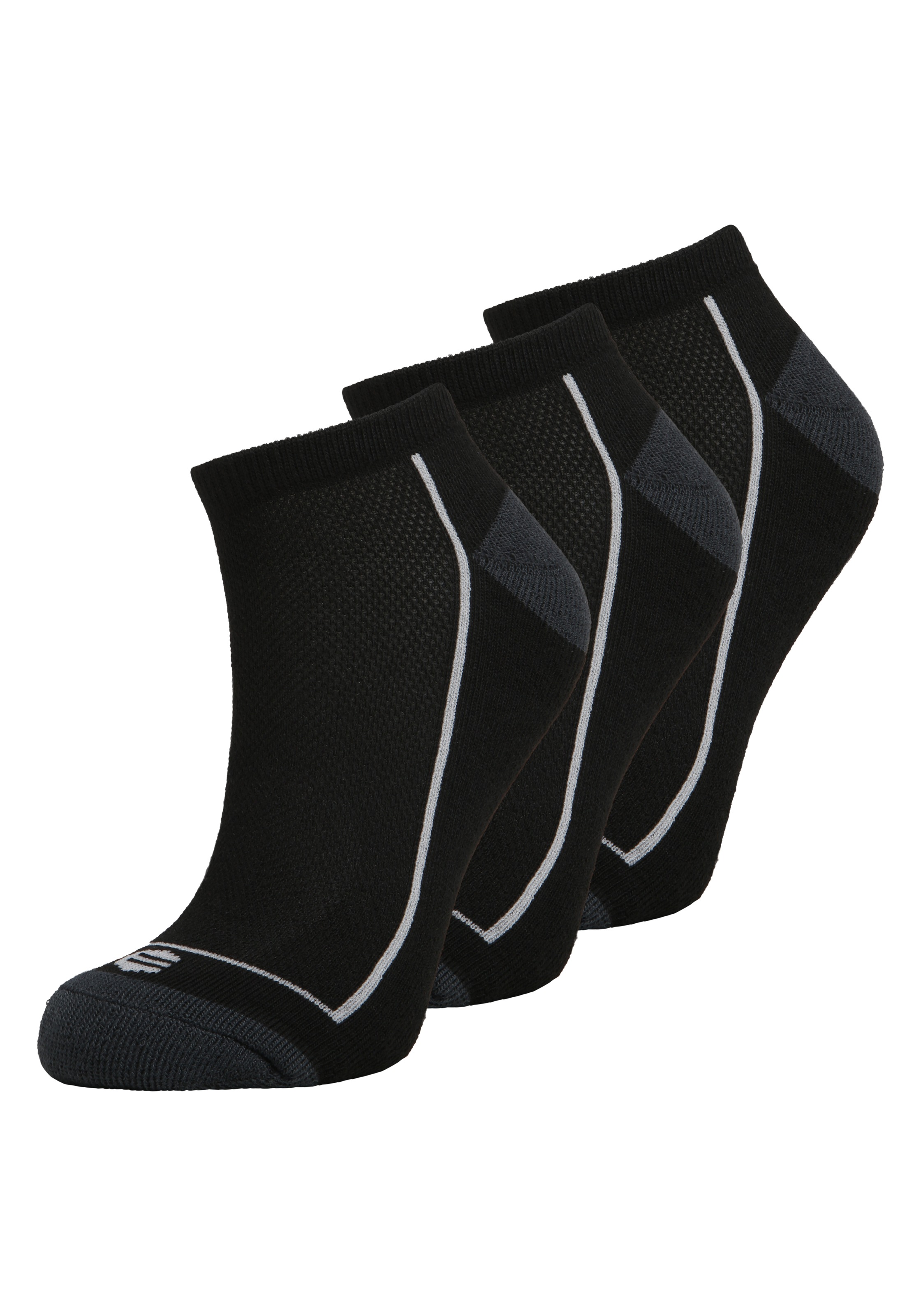 Socken »Boron«, (3 Paar), im 3er Pack mit Mesh-Material