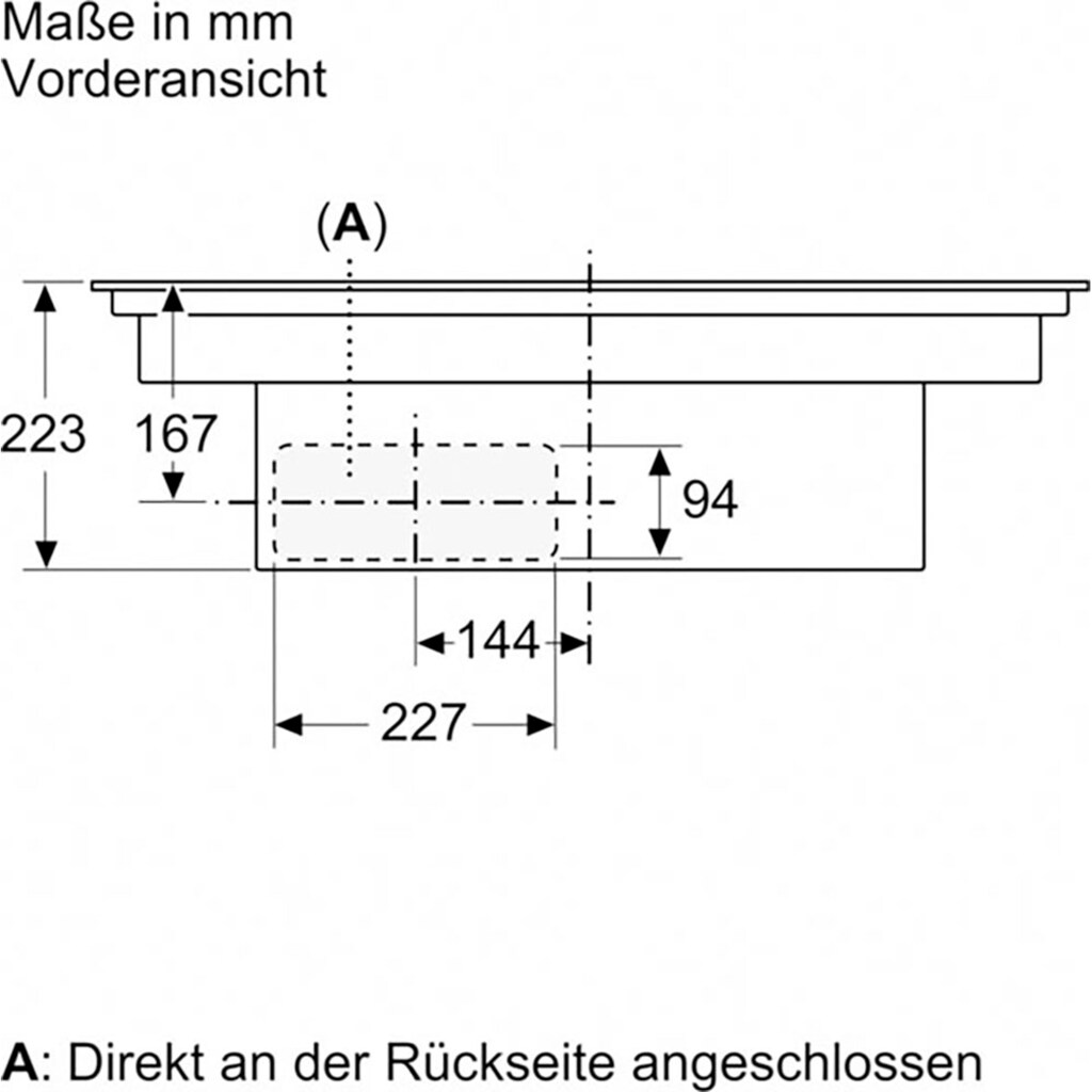 Constructa Kochfeld mit Dunstabzug »CV438236«, CV438236