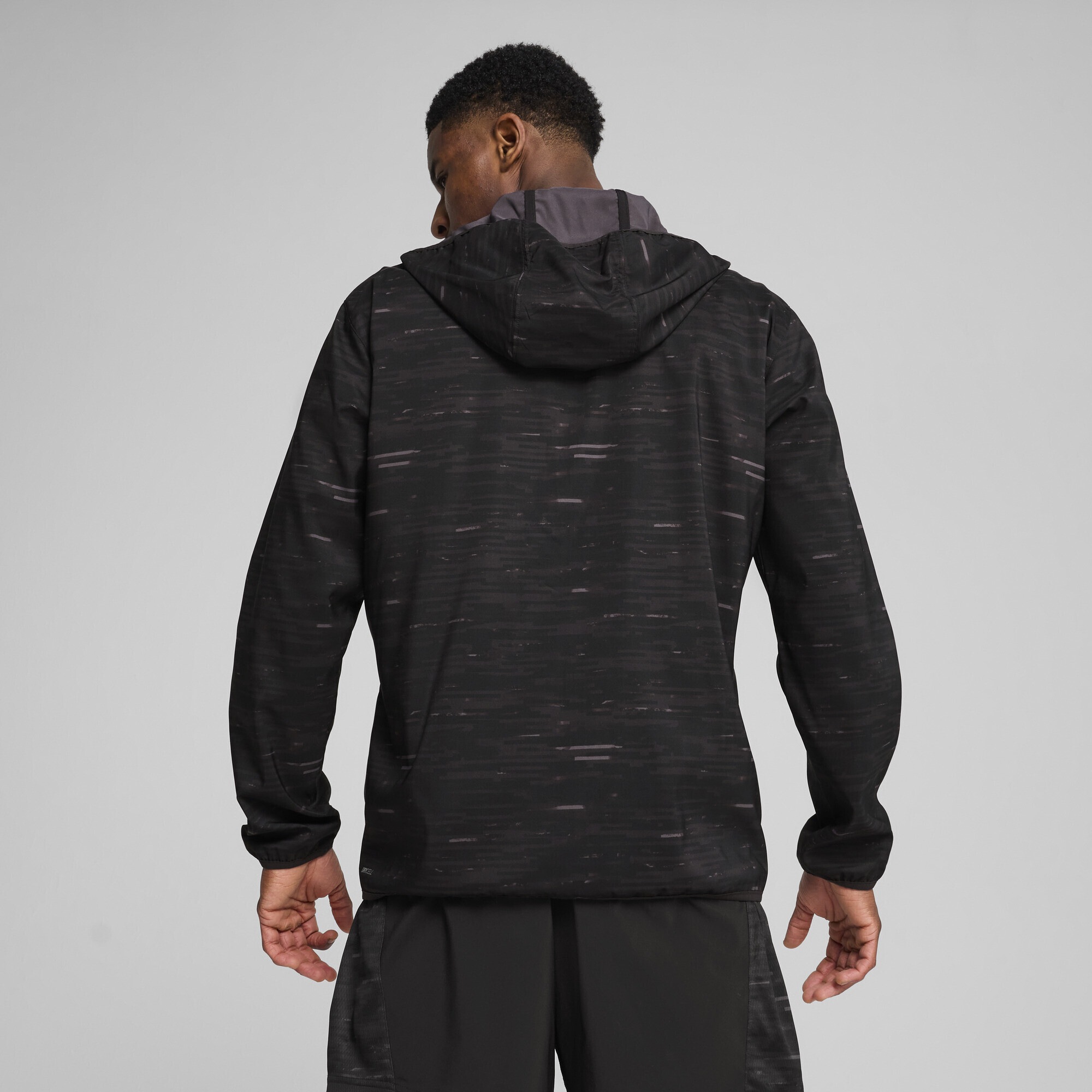 PUMA Trainingsjacke »TAD ESSENTIALS AOP Gewebte Jacke Herren«