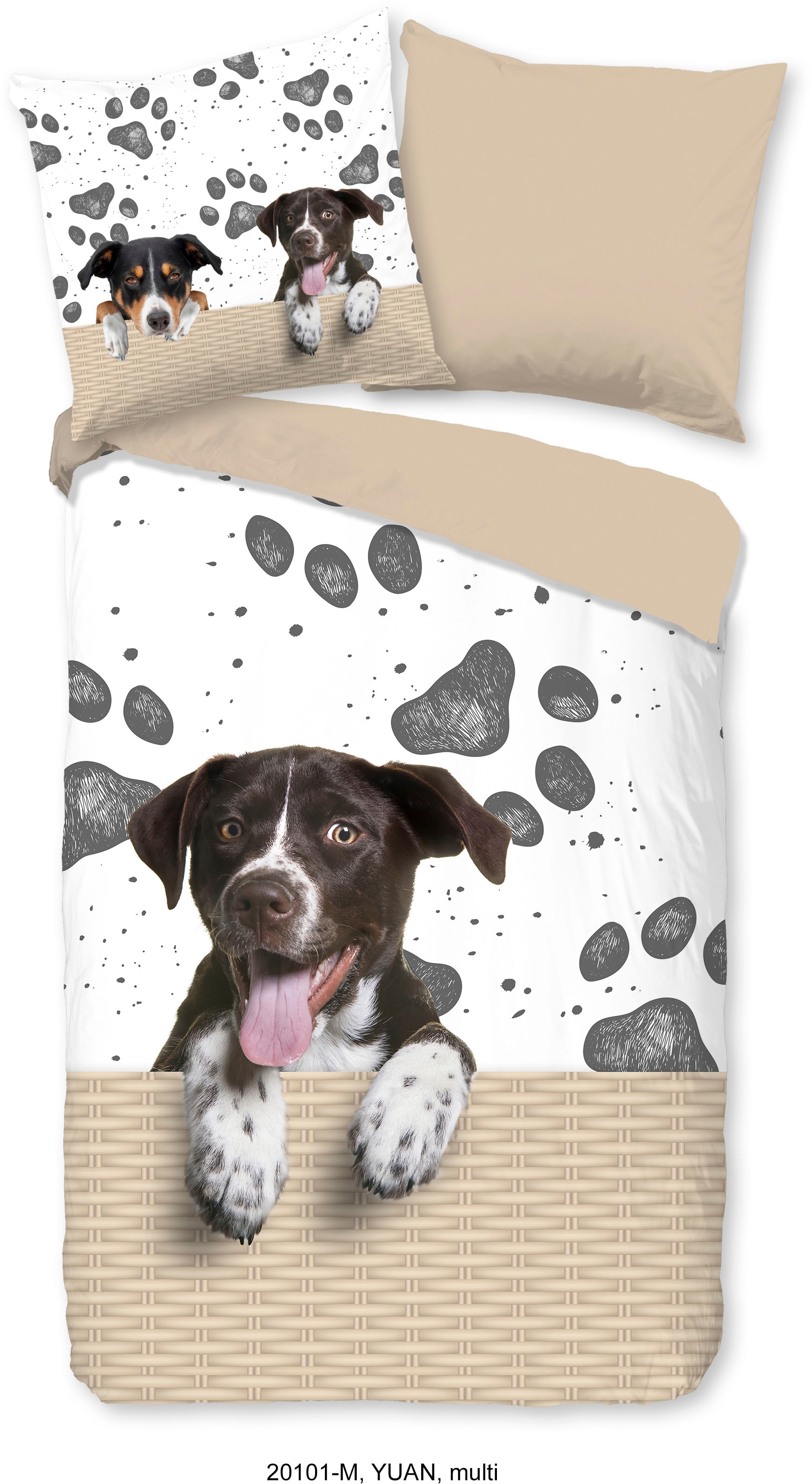 PURE luxury collection Kinderbettwäsche "Yuan" 2 Stk. Mikrofaser, 135x200, günstig online kaufen