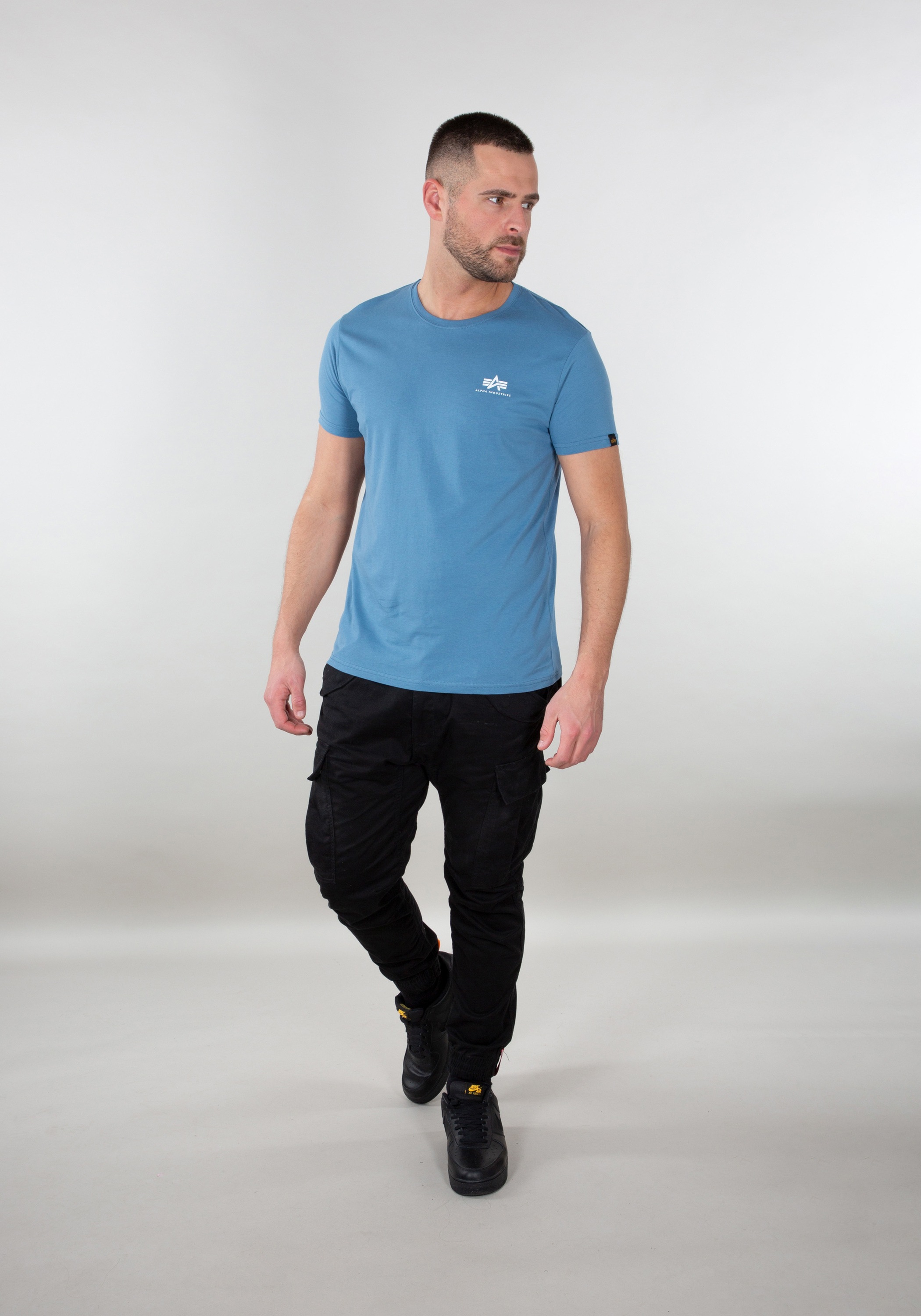 Alpha Industries T-Shirt »Alpha Industries Men - T-Shirts Basic T-Shirt SL«