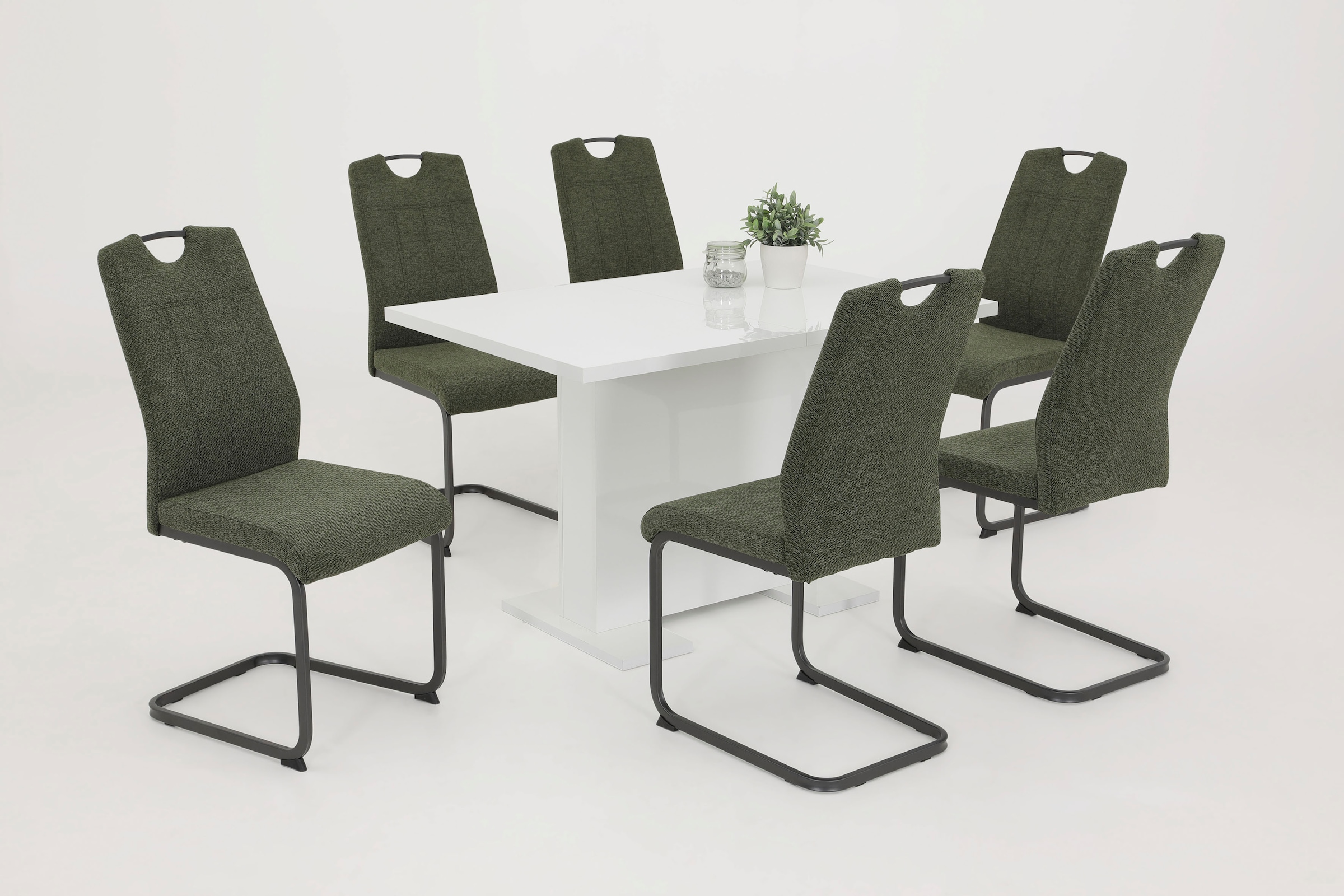 HELA Freischwinger "CHRISTINA", (Set), 1 St., Webstoff, 1, 2 oder 4 Stück, günstig online kaufen