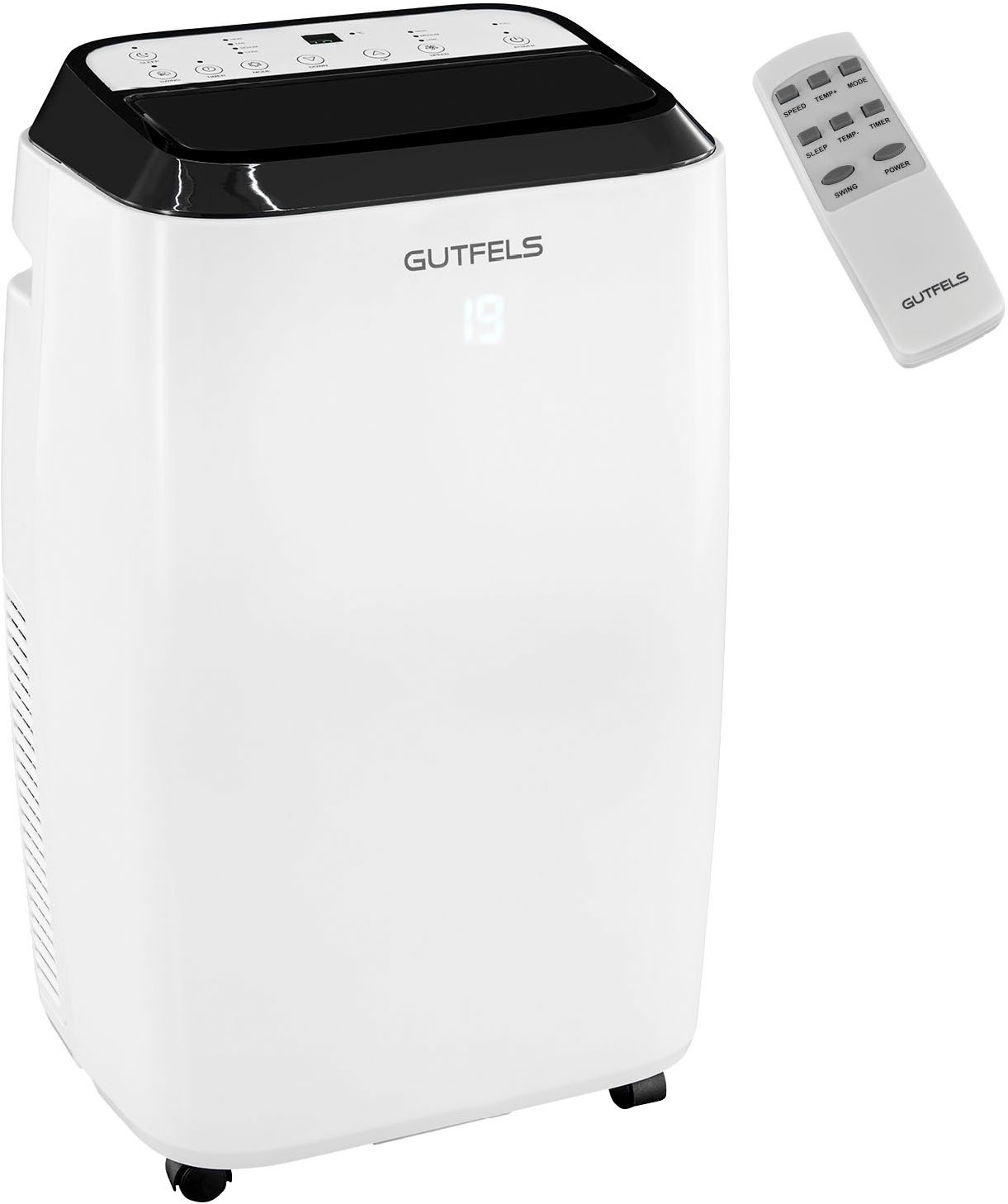 Gutfels 3-in-1-Klimagerät "CM 81456 we", Luftkühlung - Entfeuchtung - Ventilation, geeignet für 45 m² Räume