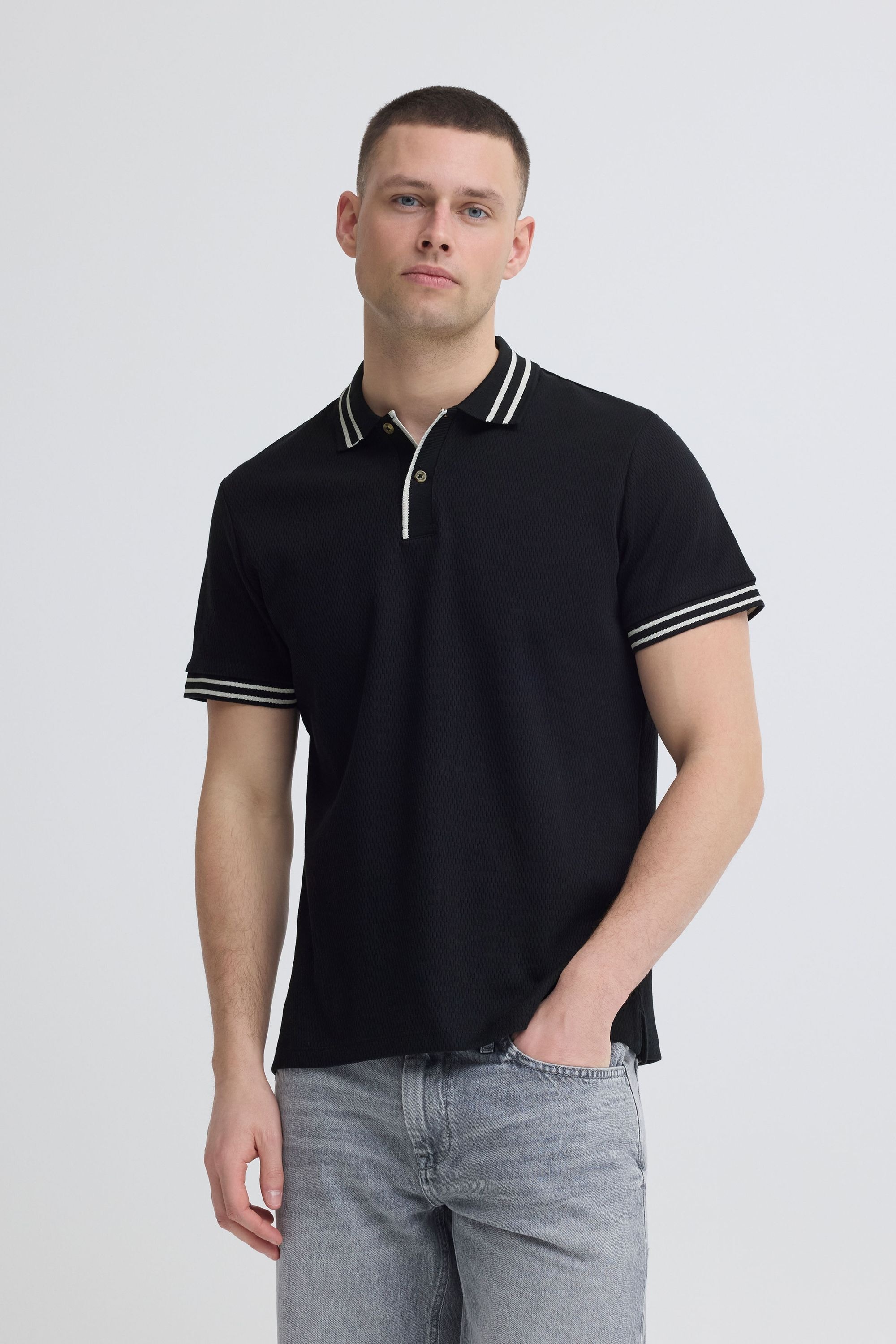 Blend Poloshirt "BHFable" Klassisches Polo-Shirt mit kurzer Knopfleiste günstig online kaufen