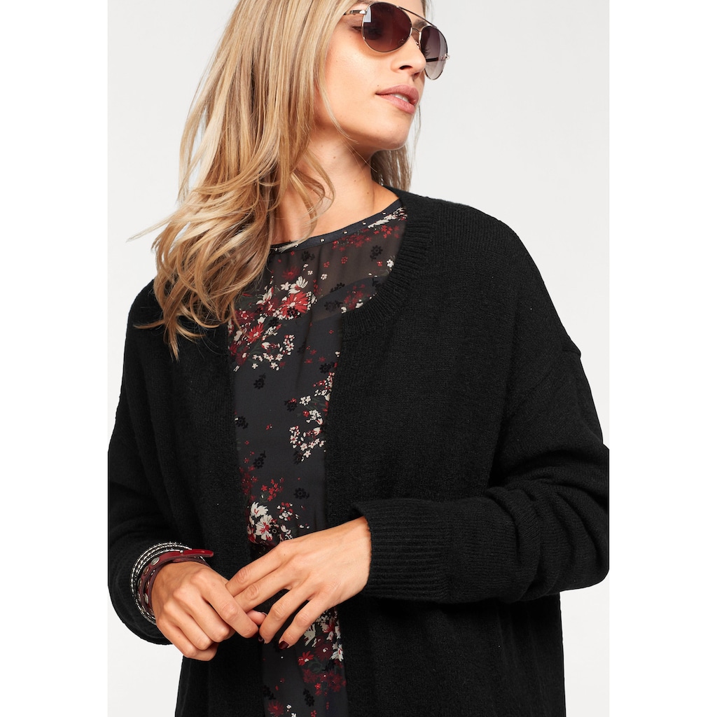 Aniston CASUAL Strickjacke, im Oversize Look