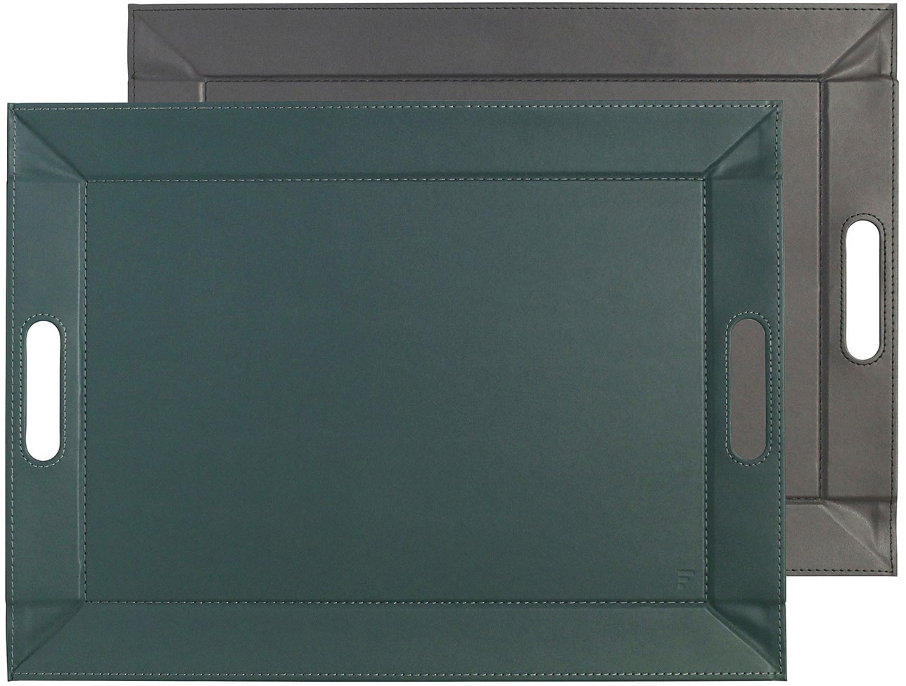 freeform Tablett "DUO, 2-farbiges Wendetablett, Tablett und Tisch-Set in ei günstig online kaufen