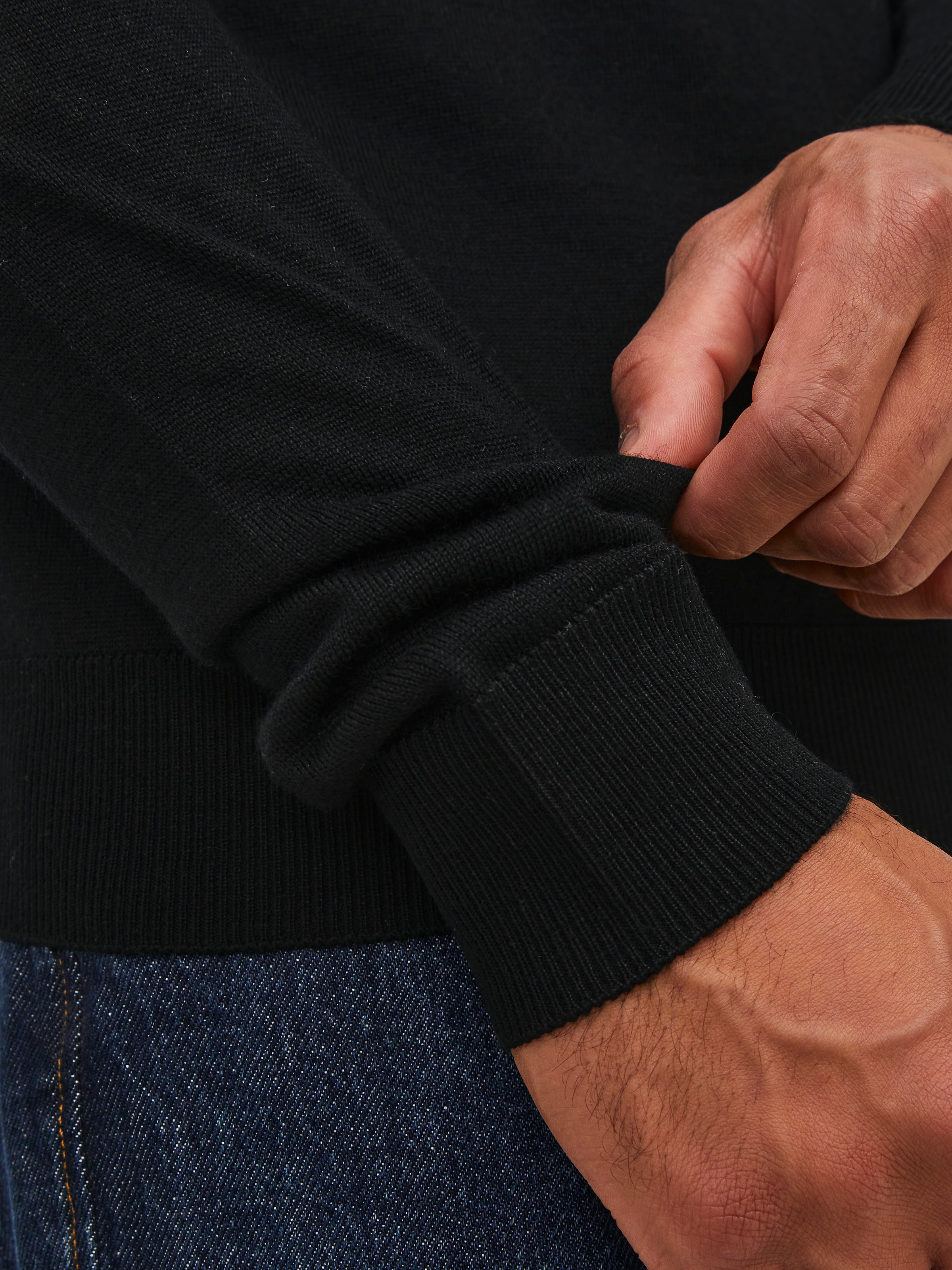 Jack & Jones Rollkragenpullover »JPRBLAMERINO KNIT ROLL NECK« Wolle, regular fit