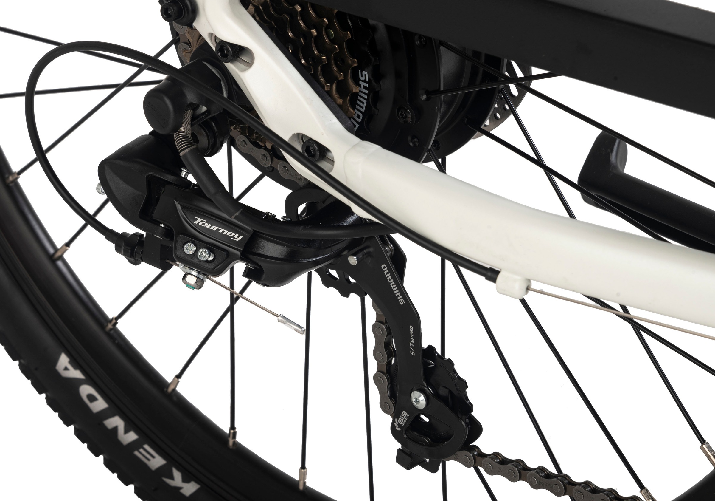 VOGUE BIKE »C4« 7 Gang Shimano Tourney Schaltwerk Kettenschaltung Heckmotor 250 W Pedelec, Elektrofahrrad für Damen u. Herren