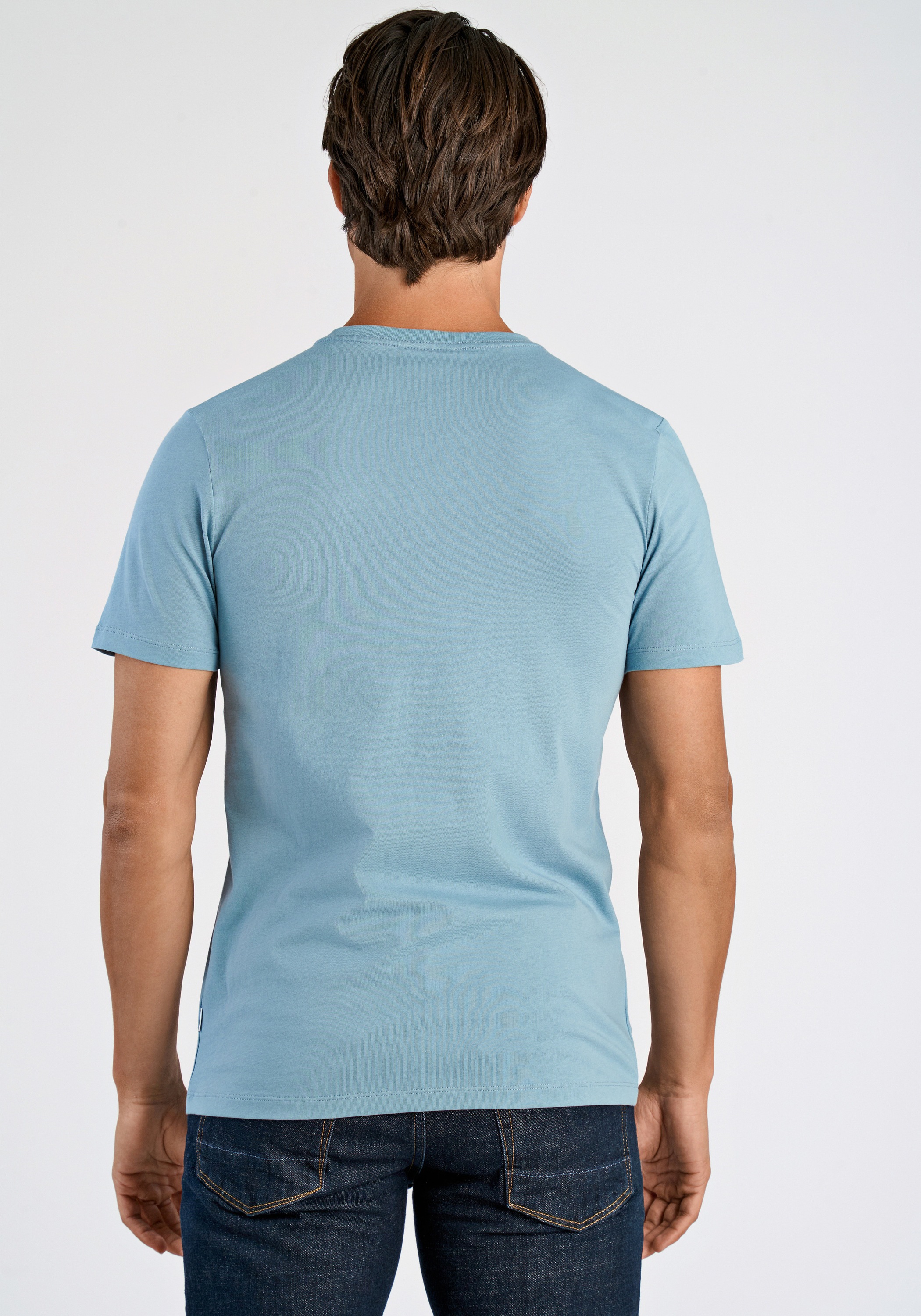 LINDBERGH T-Shirt mit Logo und Rundhalsausschnitt günstig online kaufen
