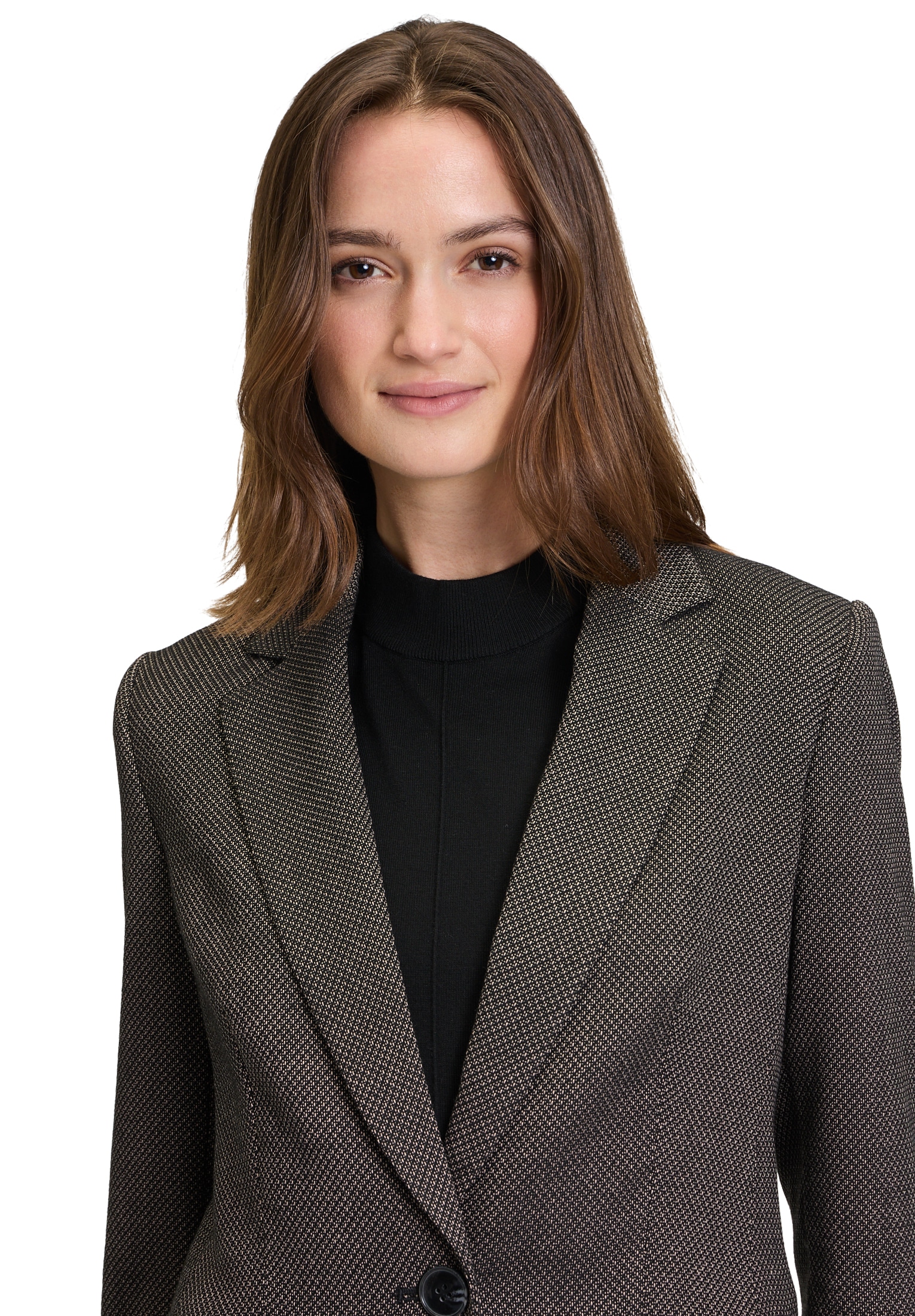 Betty&Co Longblazer »Betty & Co Damen Longblazer mit Taschen«, Nahtführung