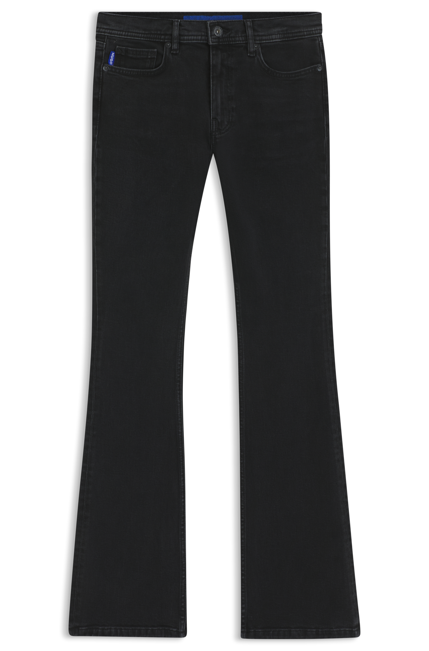 HUGO Blue Bootcut-Jeans »Getti«, Ausgestelltes Bein, elastisches Denim