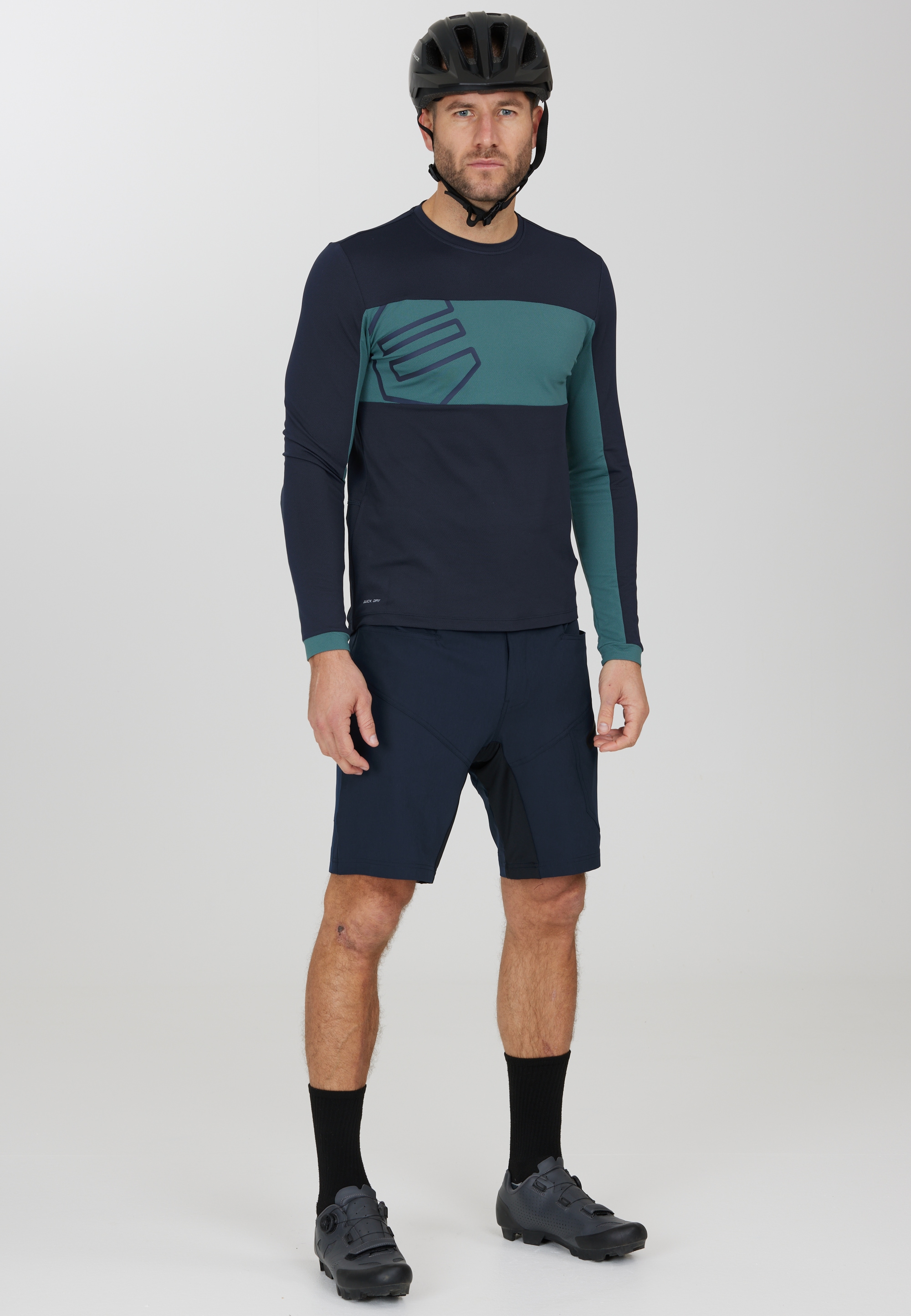 ENDURANCE Radhose »Jamal 2in1«, mit herausnehmbarer Innentight