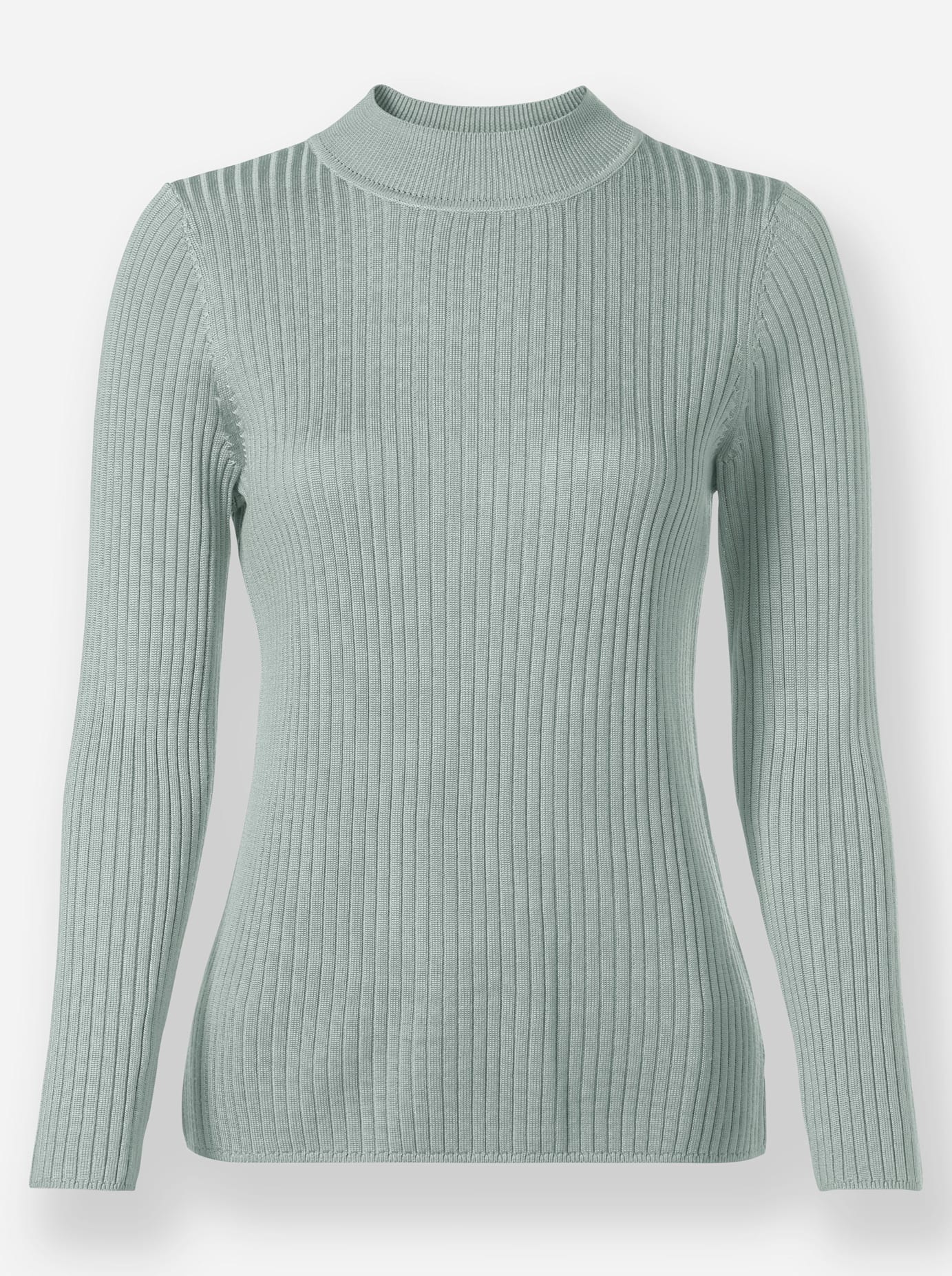 Classic Damen Grüner Strickpullover Gr. 44 2
