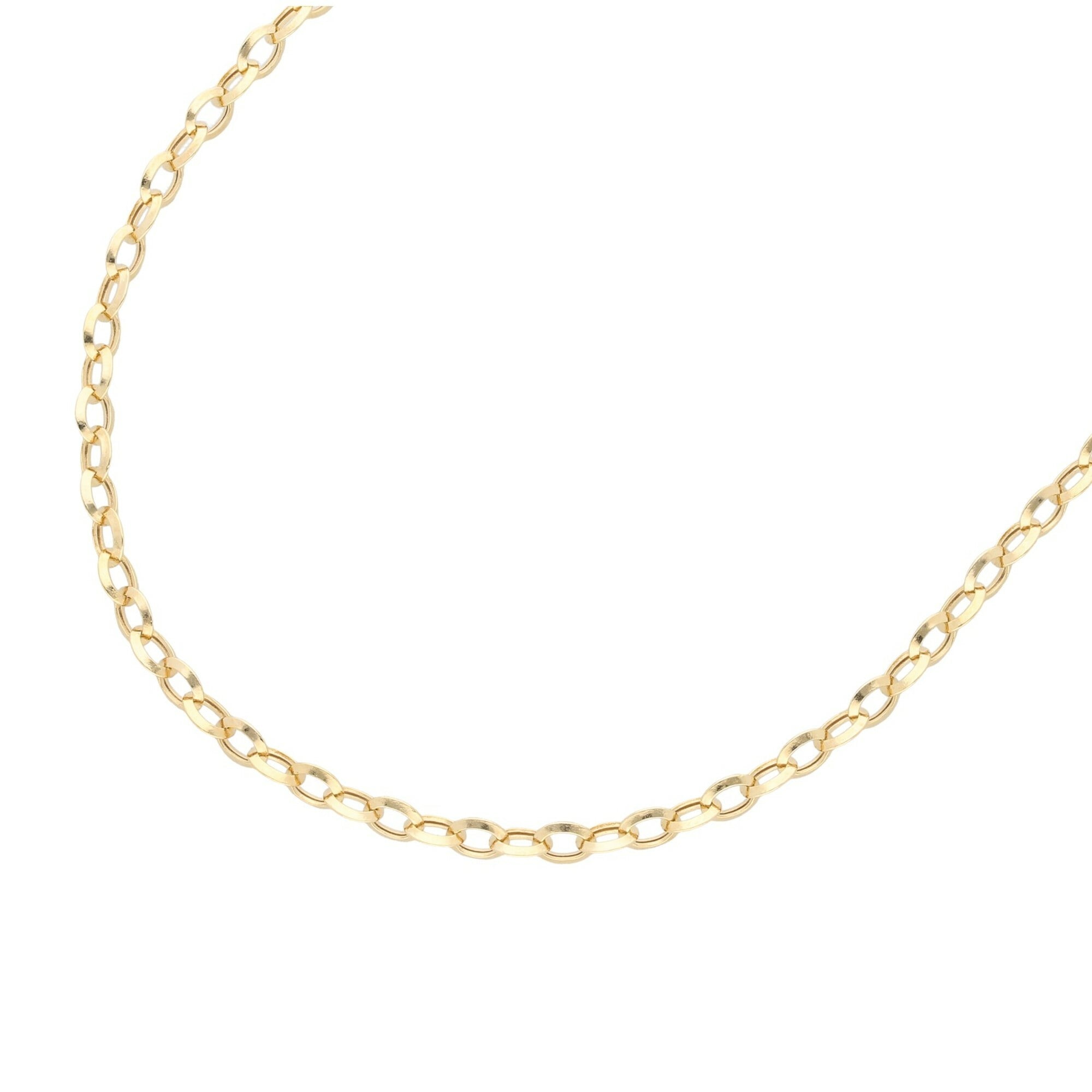 Goldkette »Ankerkette, oval, eckig, Gold 375«