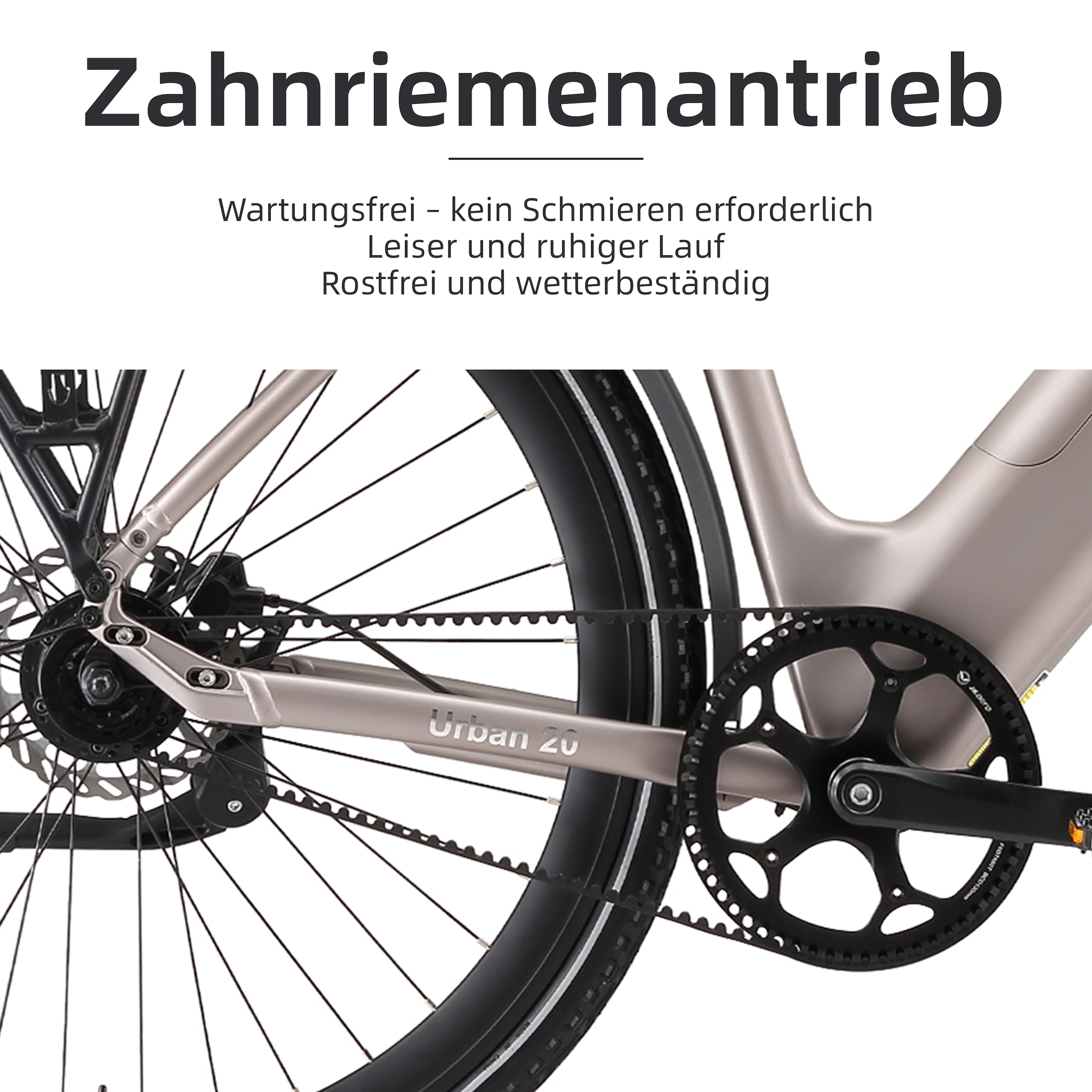 Maxtron »Maxtron Urban 20 City-E-Bike 28 Zoll« Heckmotor 250 W (mit integr. Akku), Elektrofahrrad für Alltag und Einkauf