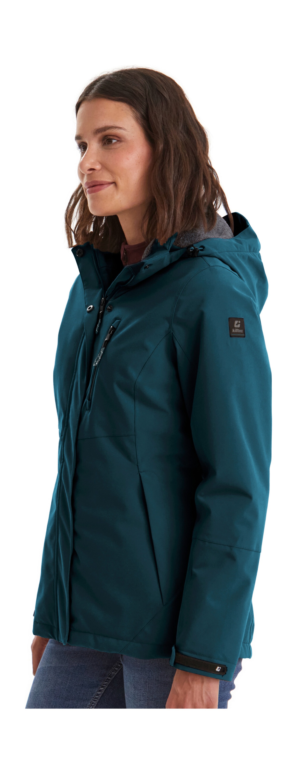 Thumbnail - Killtec Outdoorjacke "KOW 140 WMN JCKT" Wasserdichte Damenjacke, atmungsaktiv, abnehmbare Kapuze