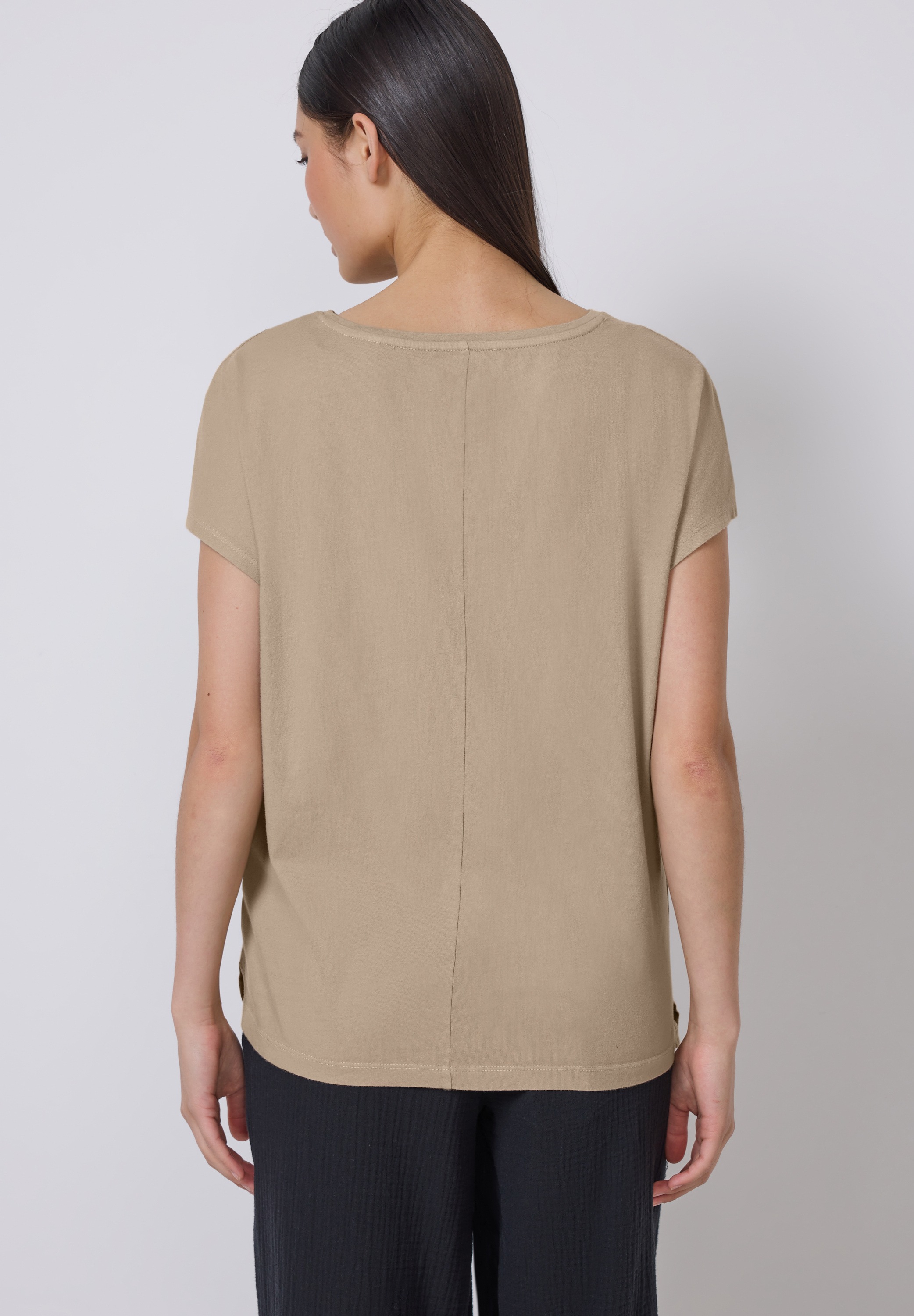 STREET ONE STUDIO T-Shirt, aus reiner Baumwolle günstig online kaufen