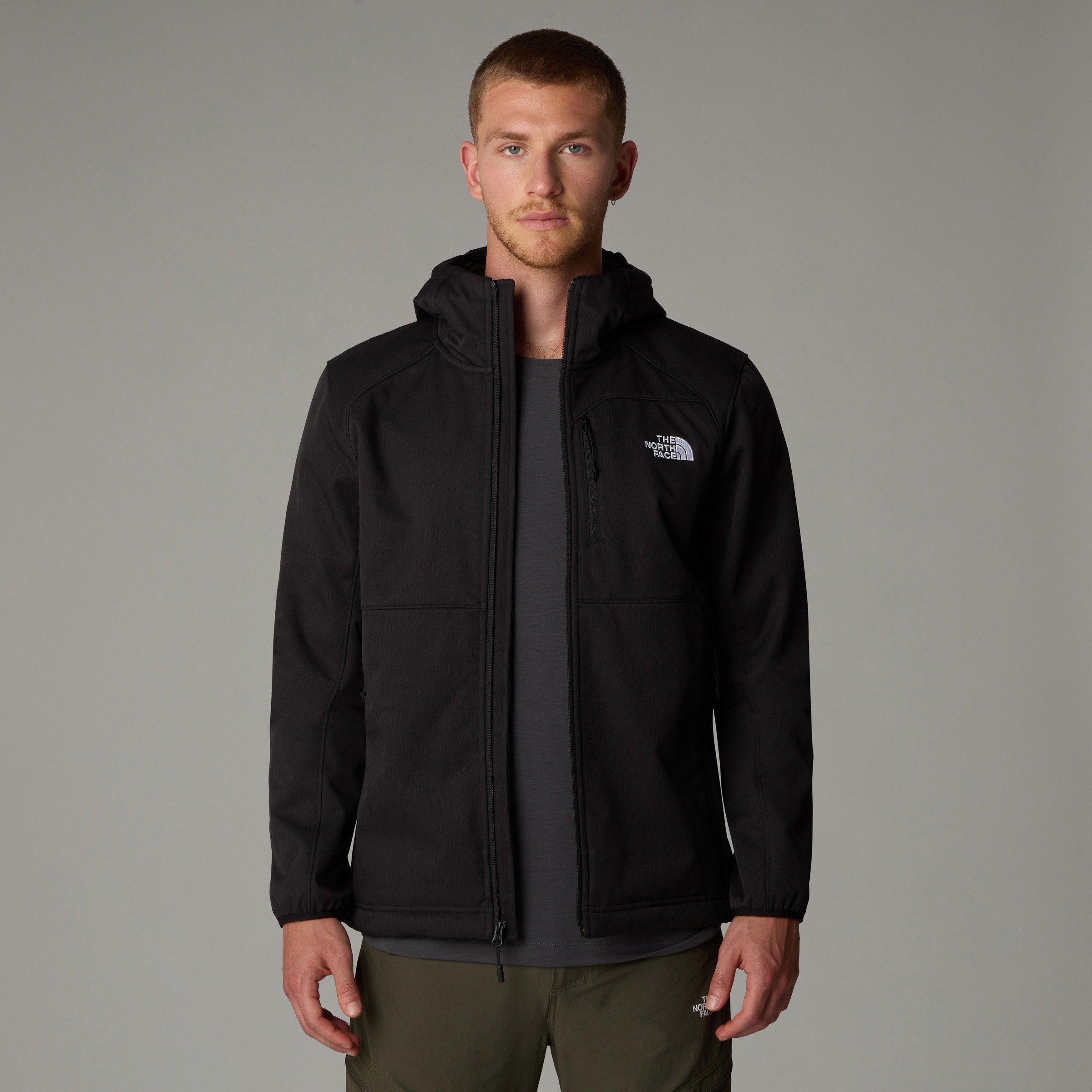 The North Face Softshelljacke mit Kapuze windabweisend, mit verstellbarer K günstig online kaufen