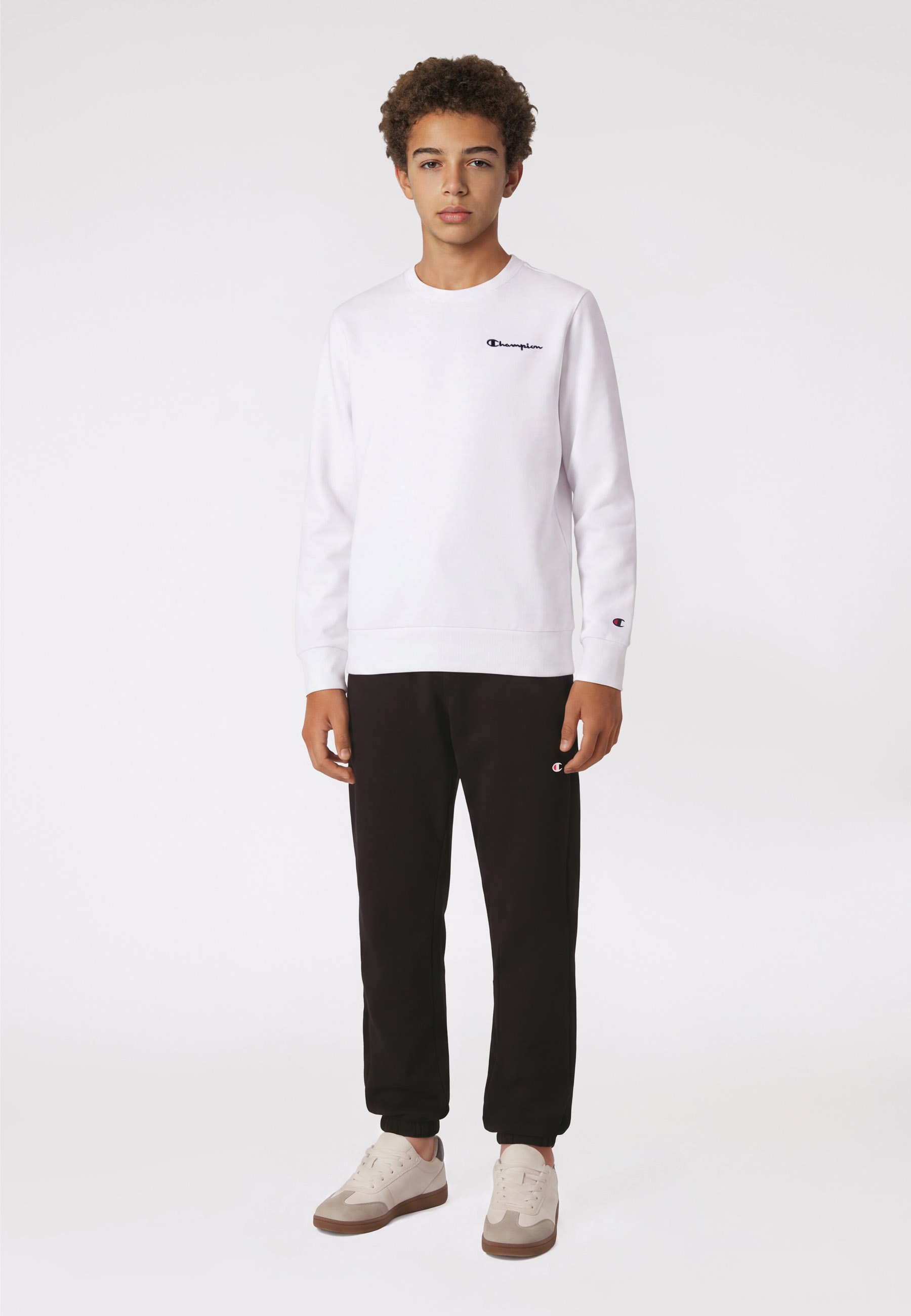 Champion Jogginghose »SPORTWEAR CUFFED PANTS Loose Fit«  mit Cuffed-Beinabschlüssen, aus Baumwolle und Polyester